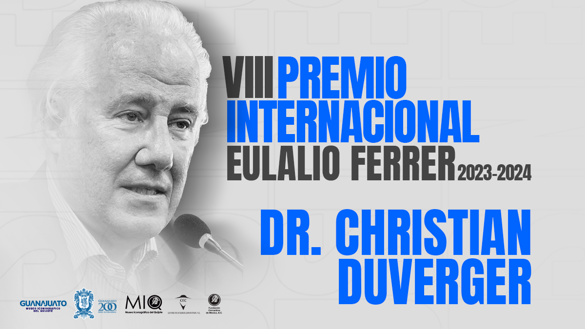 Recibe Duverger Premio Internacional Eulalio Ferrer 2023-2024