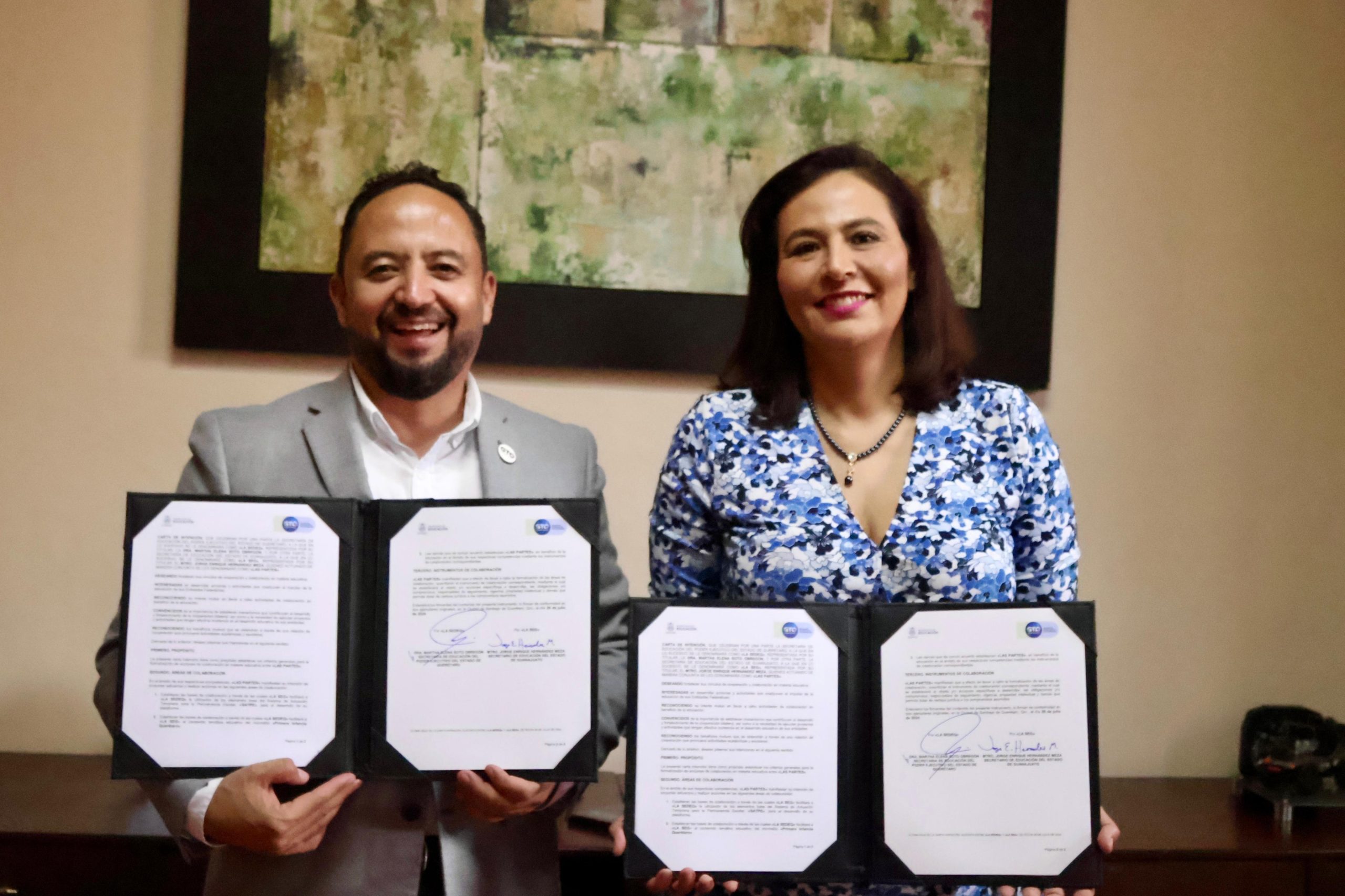 Guanajuato y Querétaro firman alianza por la educación