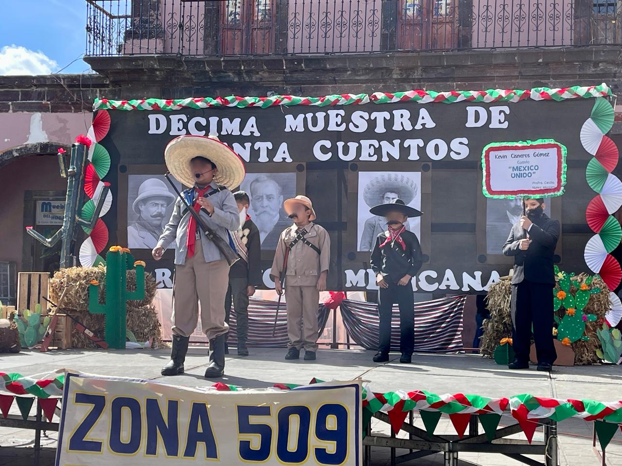 Creatividad y orgullo nacional deslumbran en la Décima Muestra de Cuenta Cuentos