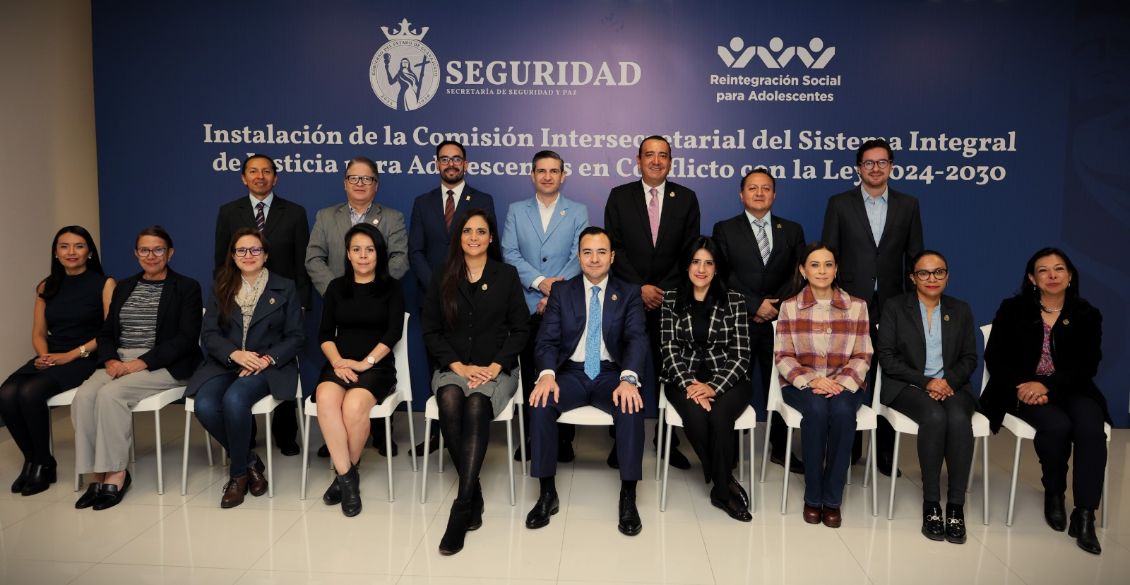 Instalan Comisión Intersecretarial para los Adolescentes en Conflicto con la Ley