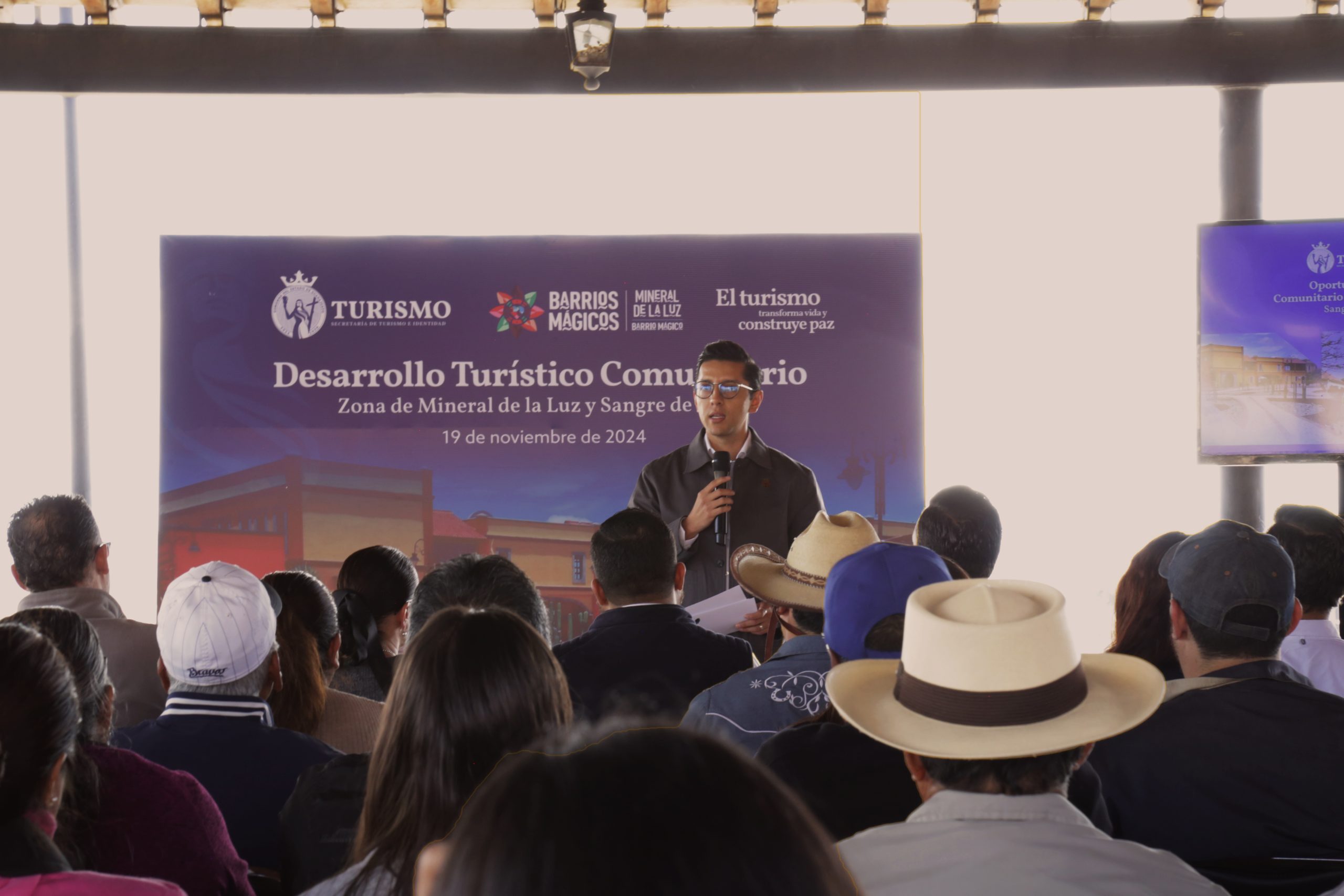 Inicia SECTURI trabajos de desarrollo turístico comunitario en Sangre de Cristo, Mineral de la Luz, El Cubilete y comunidades vecinas