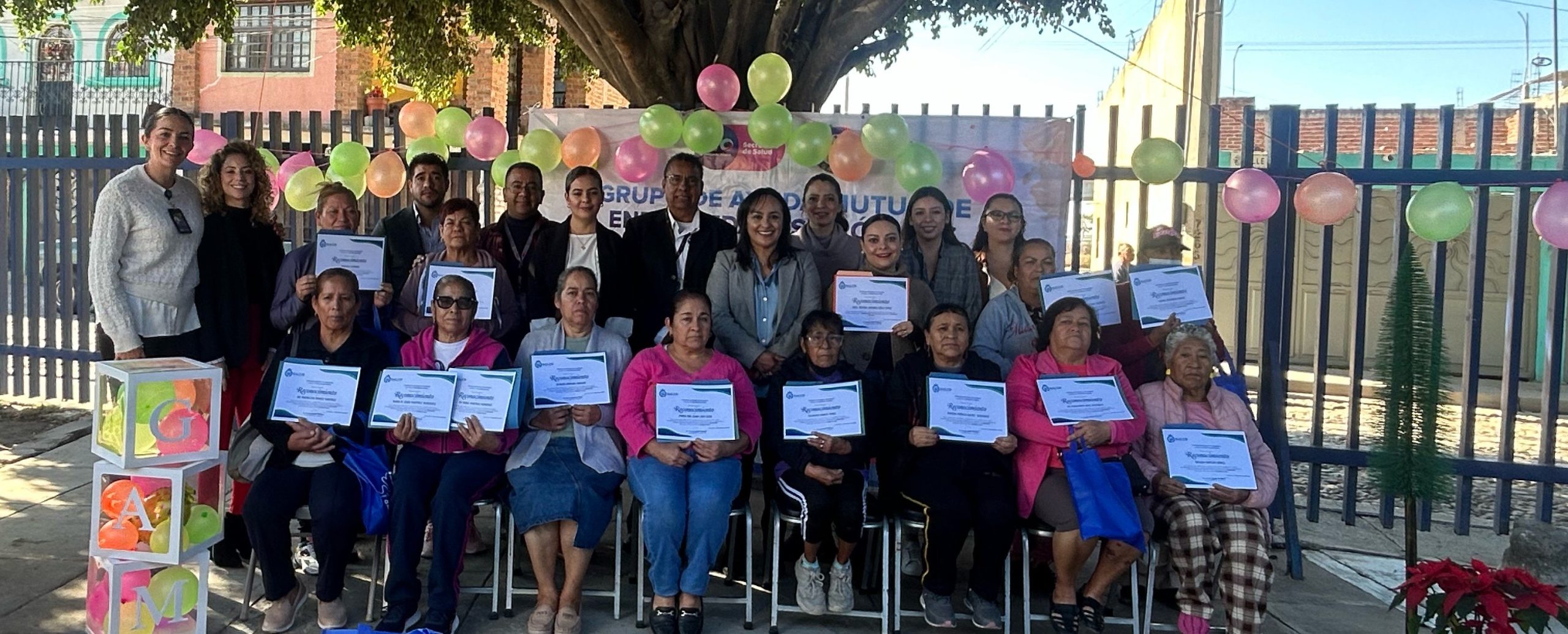 Recibe acreditación en salud Grupo de Ayuda Mutua “Los Soldados del Valle” en León