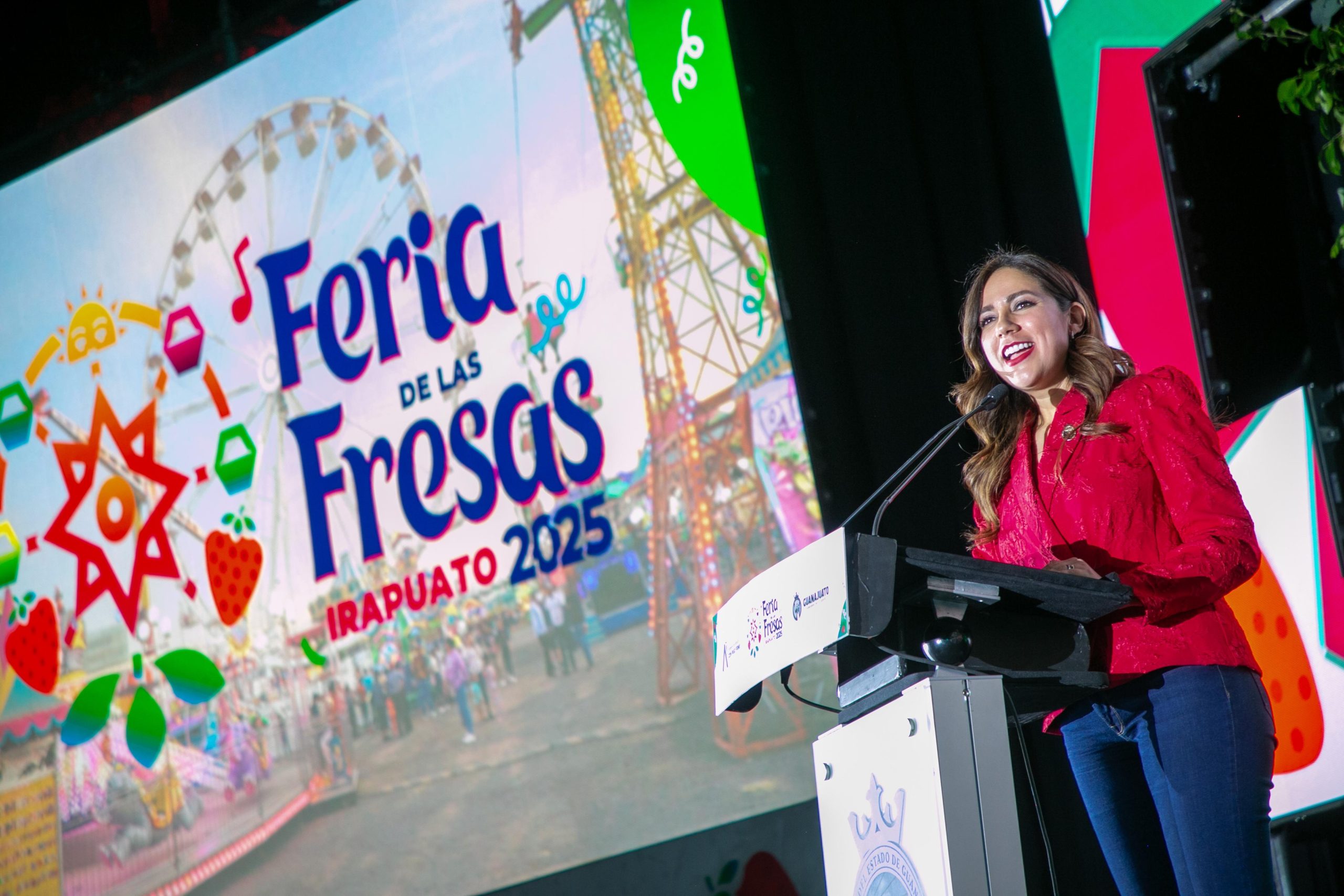 Presentan la Cartelera de la Feria de las Fresas Irapuato 2025