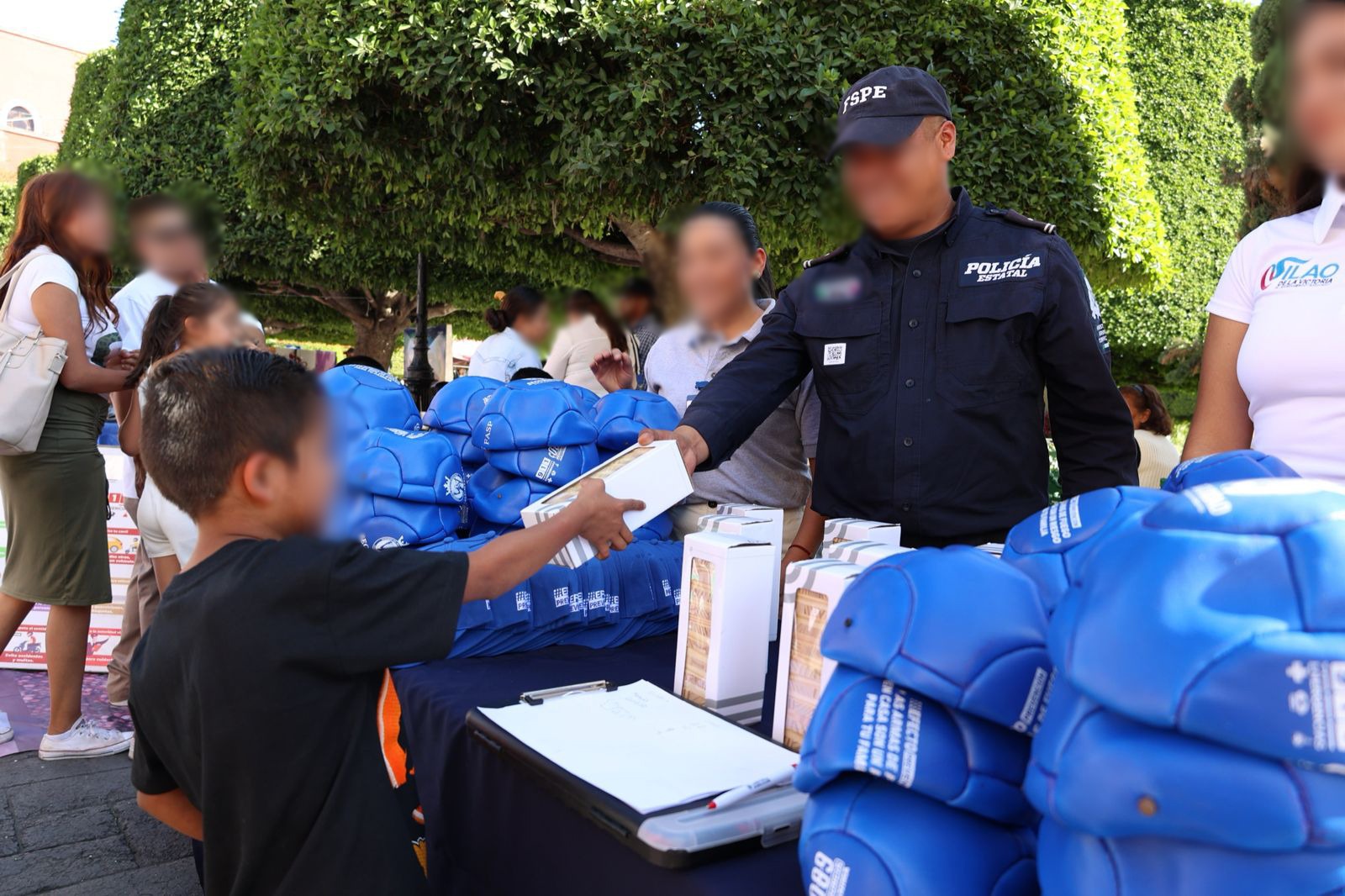 La Subsecretaría de Prevención de la Secretaría de Seguridad y Paz, en coordinación con el municipio de Silao, realizó una Feria de Prevención con el objetivo de promover la cultura de legalidad y denuncia, la proximidad social y la cultura vial.