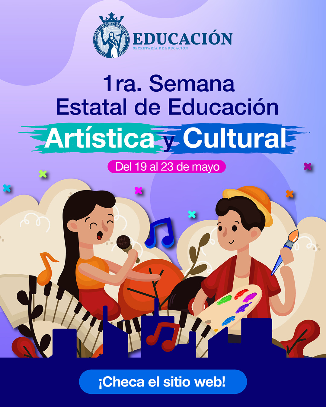 Primera Semana Estatal de Educación Artística y Cultural: Una fiesta de creatividad y aprendizaje en las aulas