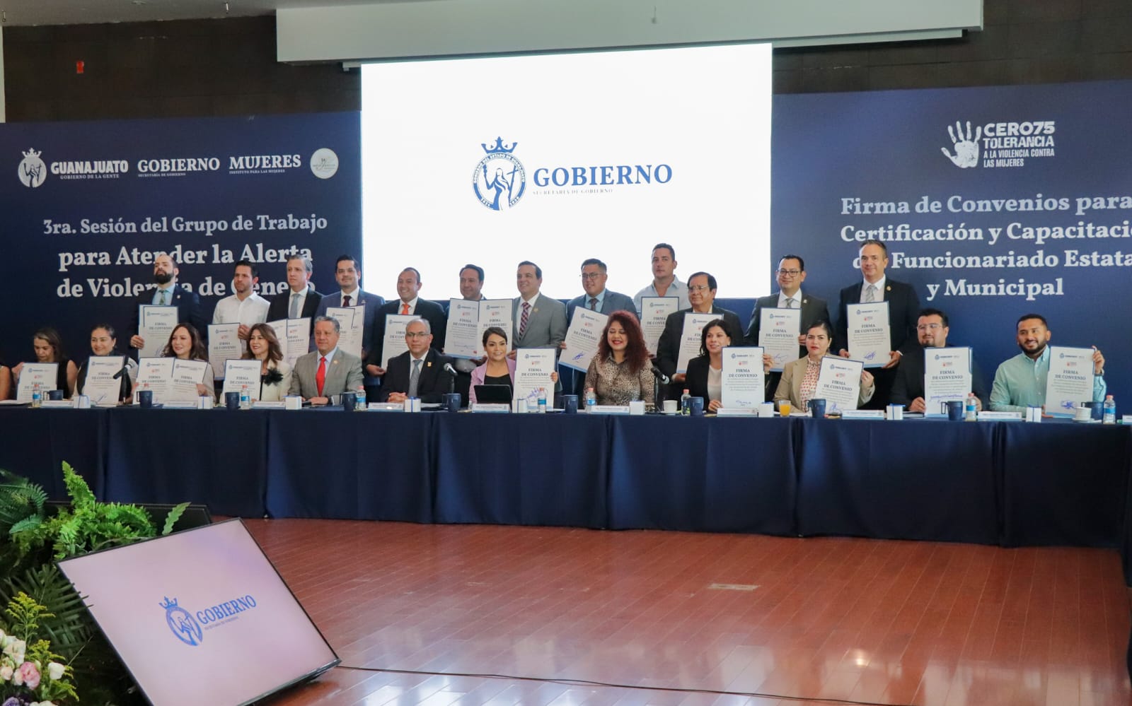 Impulsa Gobierno de la Gente certificación del funcionariado estatal y municipal para combatir Violencia de Género