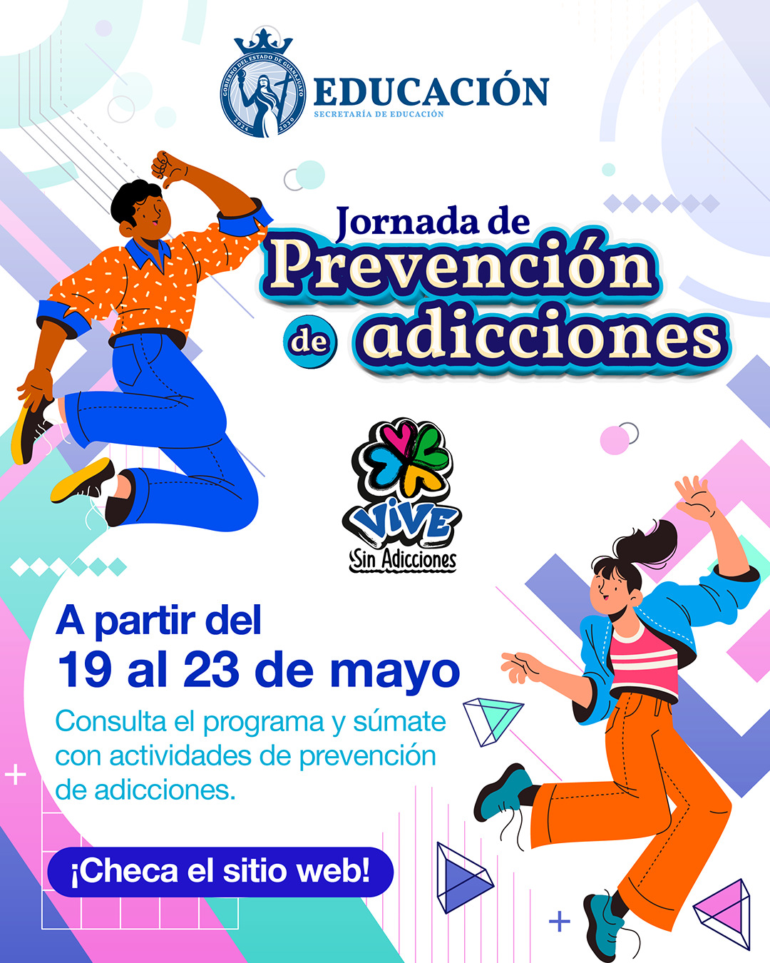 Inicia Jornada de Prevención de Adicciones
