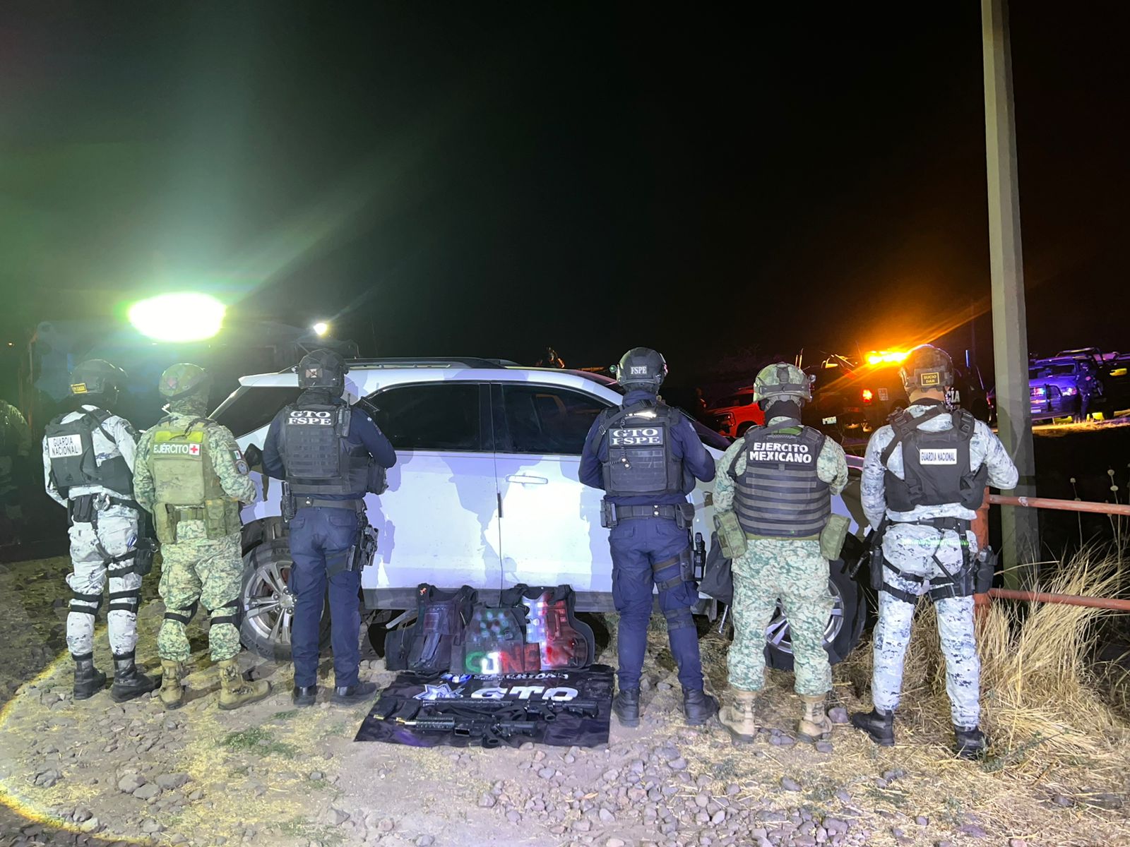 Detiene Secretaría de Seguridad y Paz en Comonfort a presunto criminal y asegura armamento en Juventino Rosas posiblemente vinculado a homicidio de Guardia Nacional 