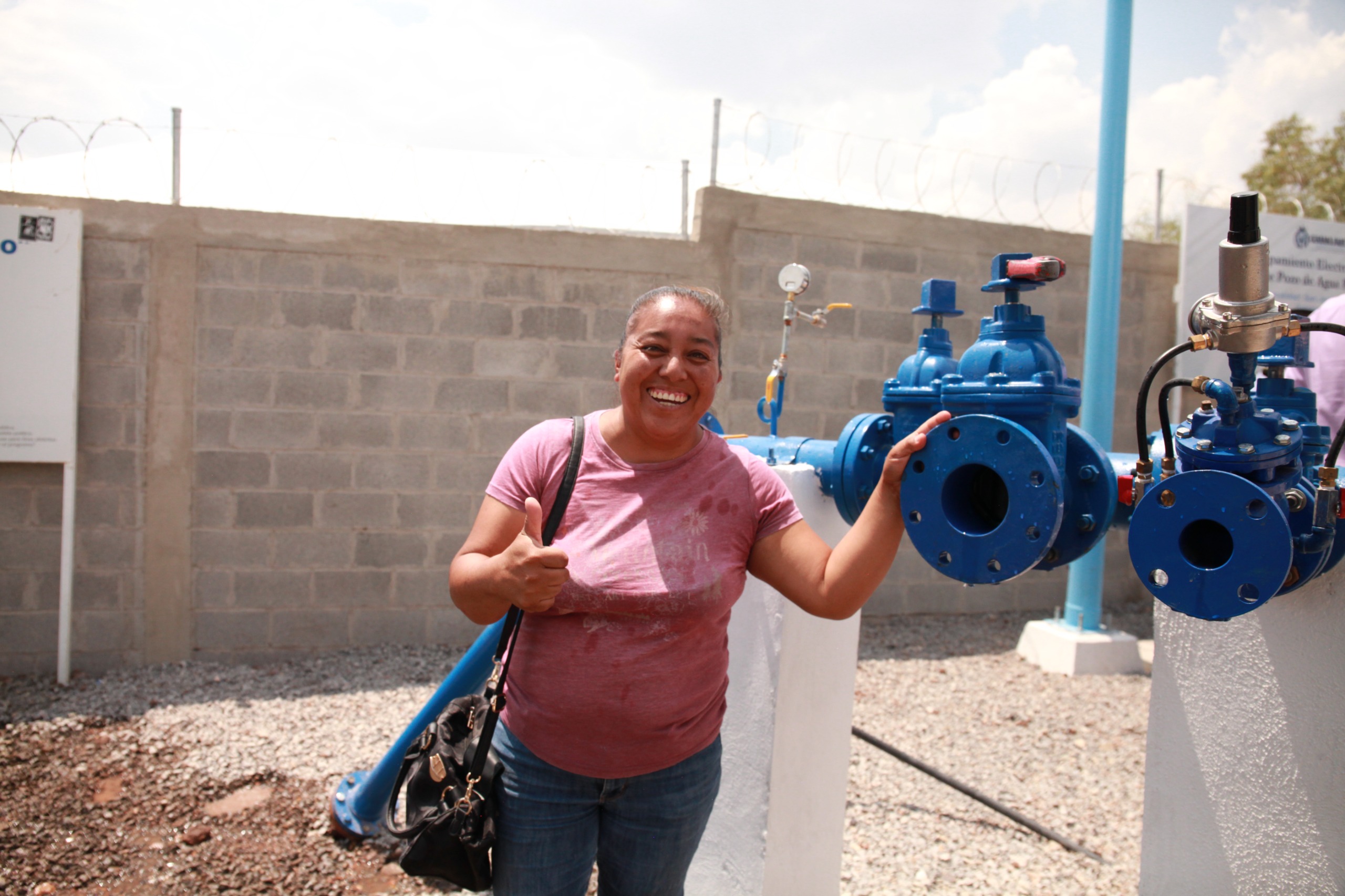 Entregan equipamiento de pozo para agua potable en la comunidad de Cervera municipio de Guanajuato