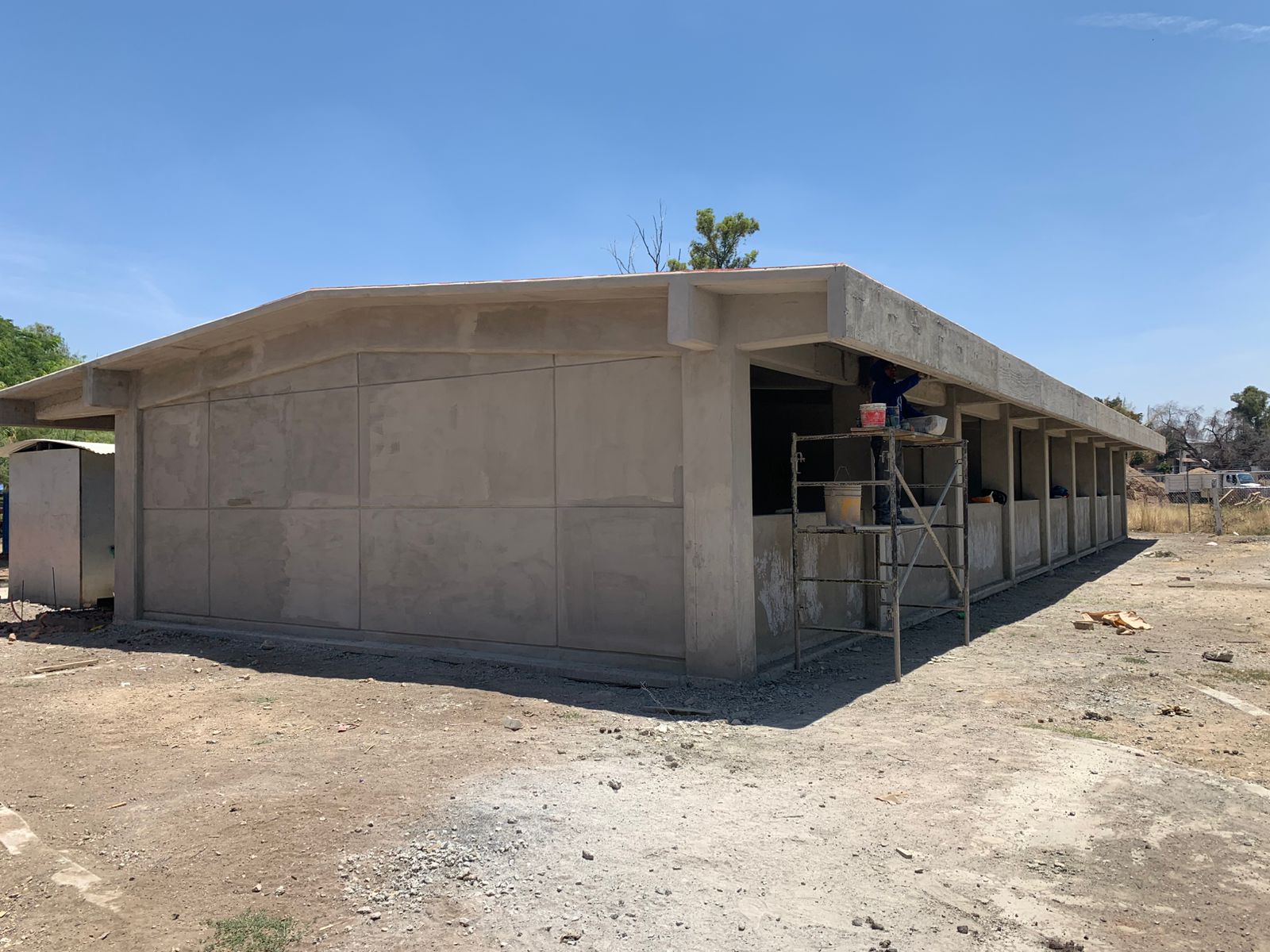 Avanza construcción de nuevo plantel para educación preescolar en el municipio de León.