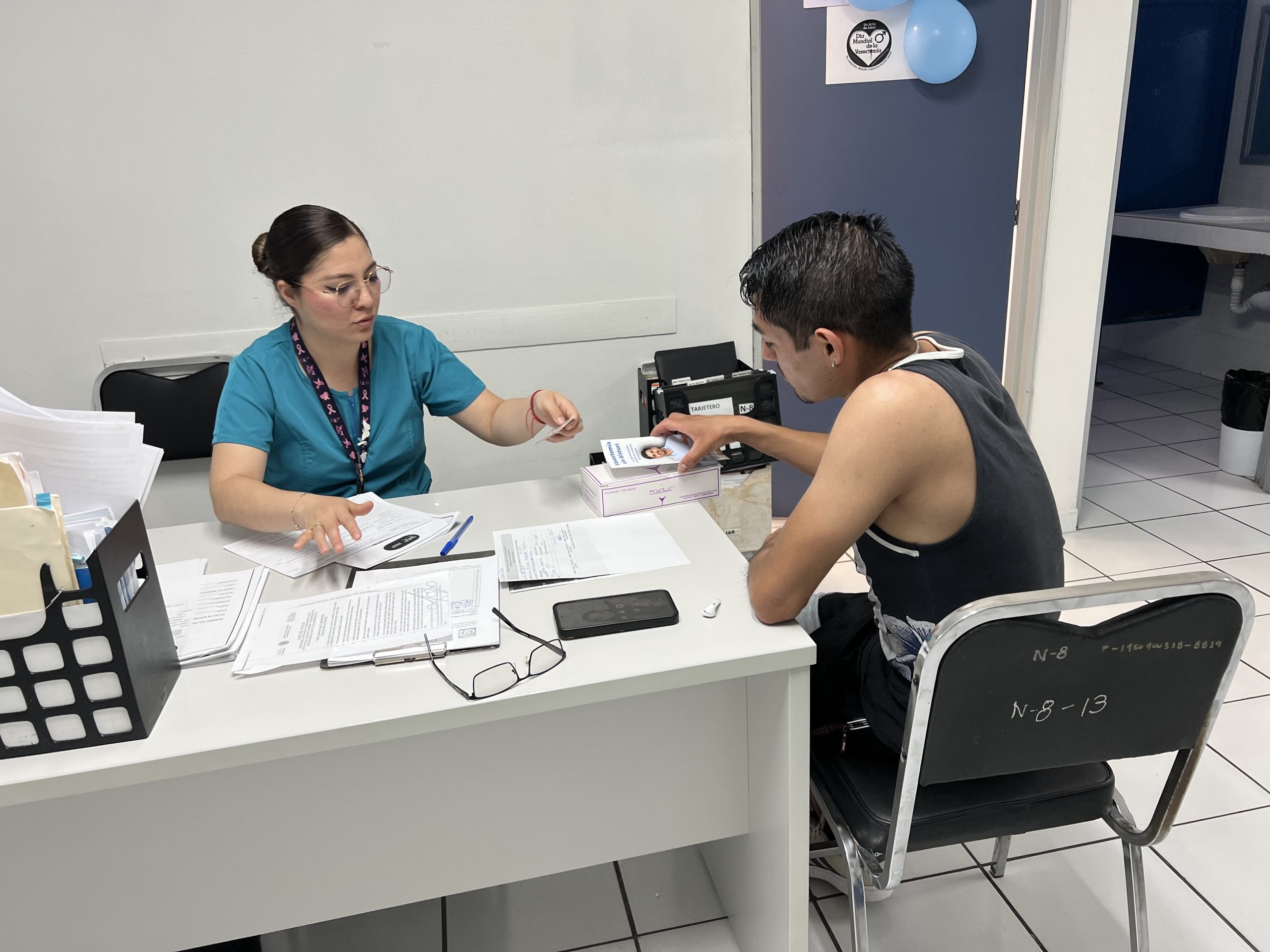 SSG aplicó vasectomías en el CAISES del municipio de Abasolo.