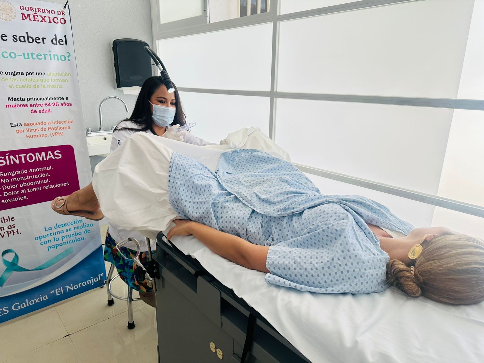 SSG Detecta a 18 guanajuatenses con lesiones susceptibles de cáncer cervicouterino y 7 más de cáncer de mama.