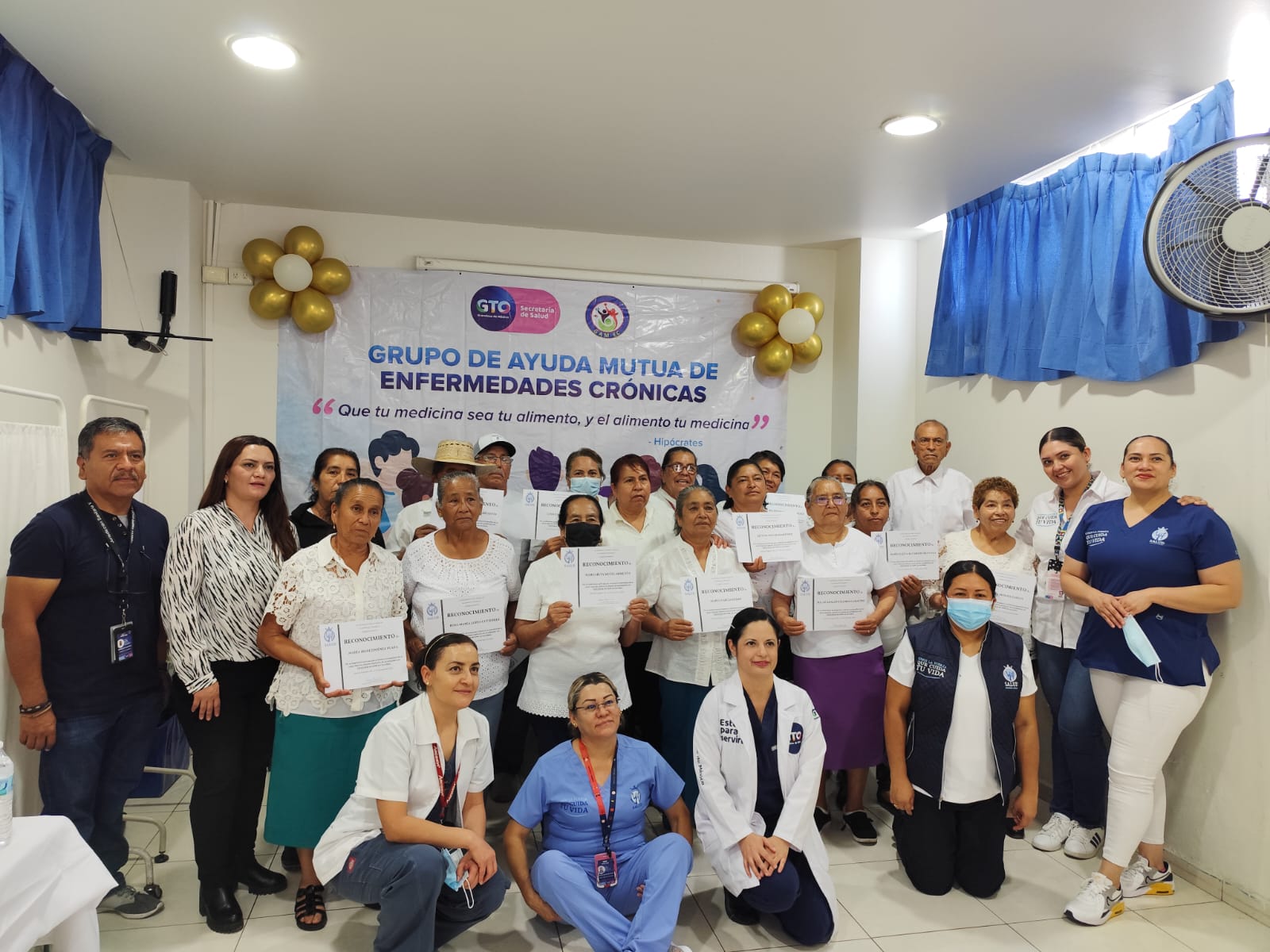 SSG  Acreditó con Excelencia a una agrupación de 20 pacientes jaralenses.