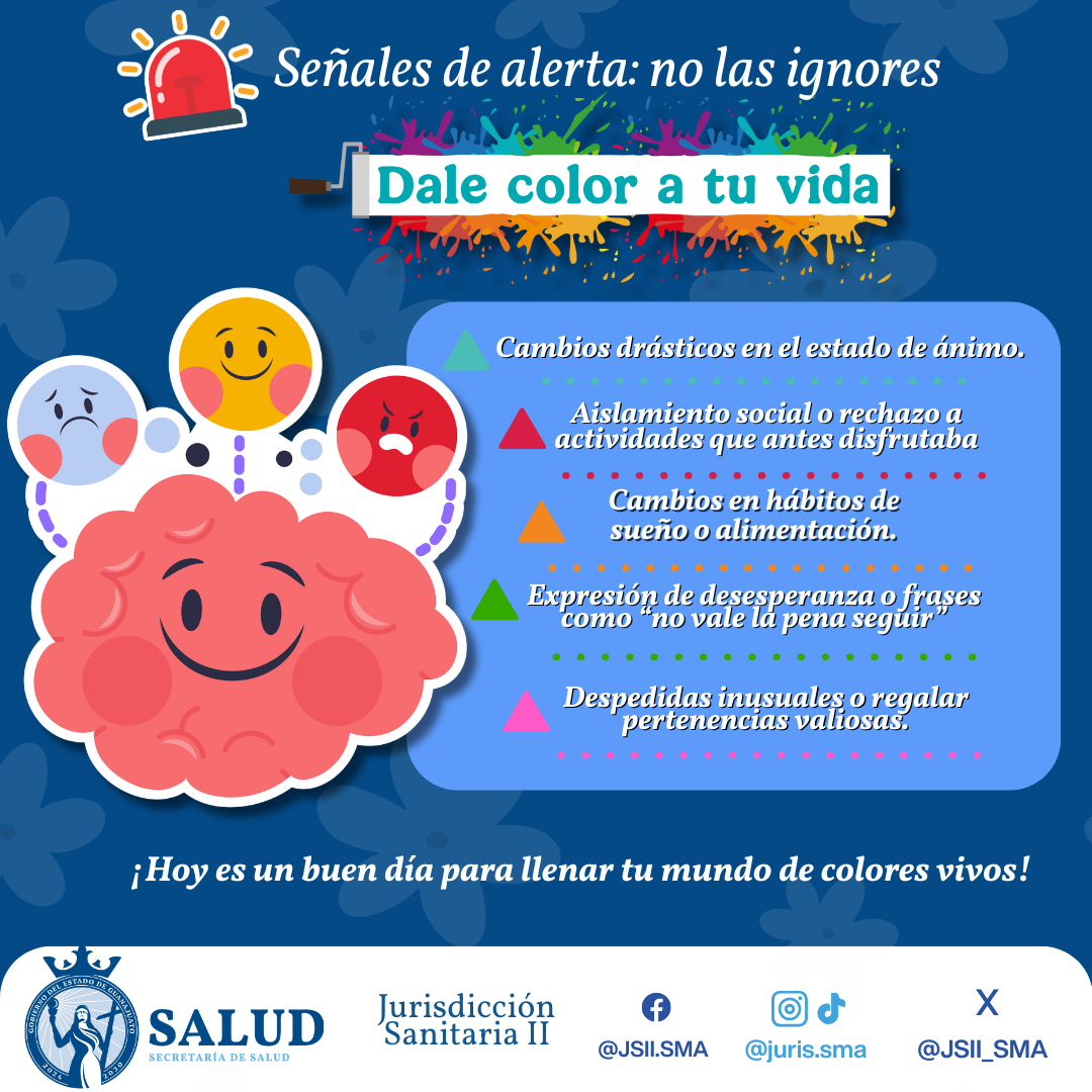 SSG reforzó en el noreste la campaña “Dale color a tu vida”.