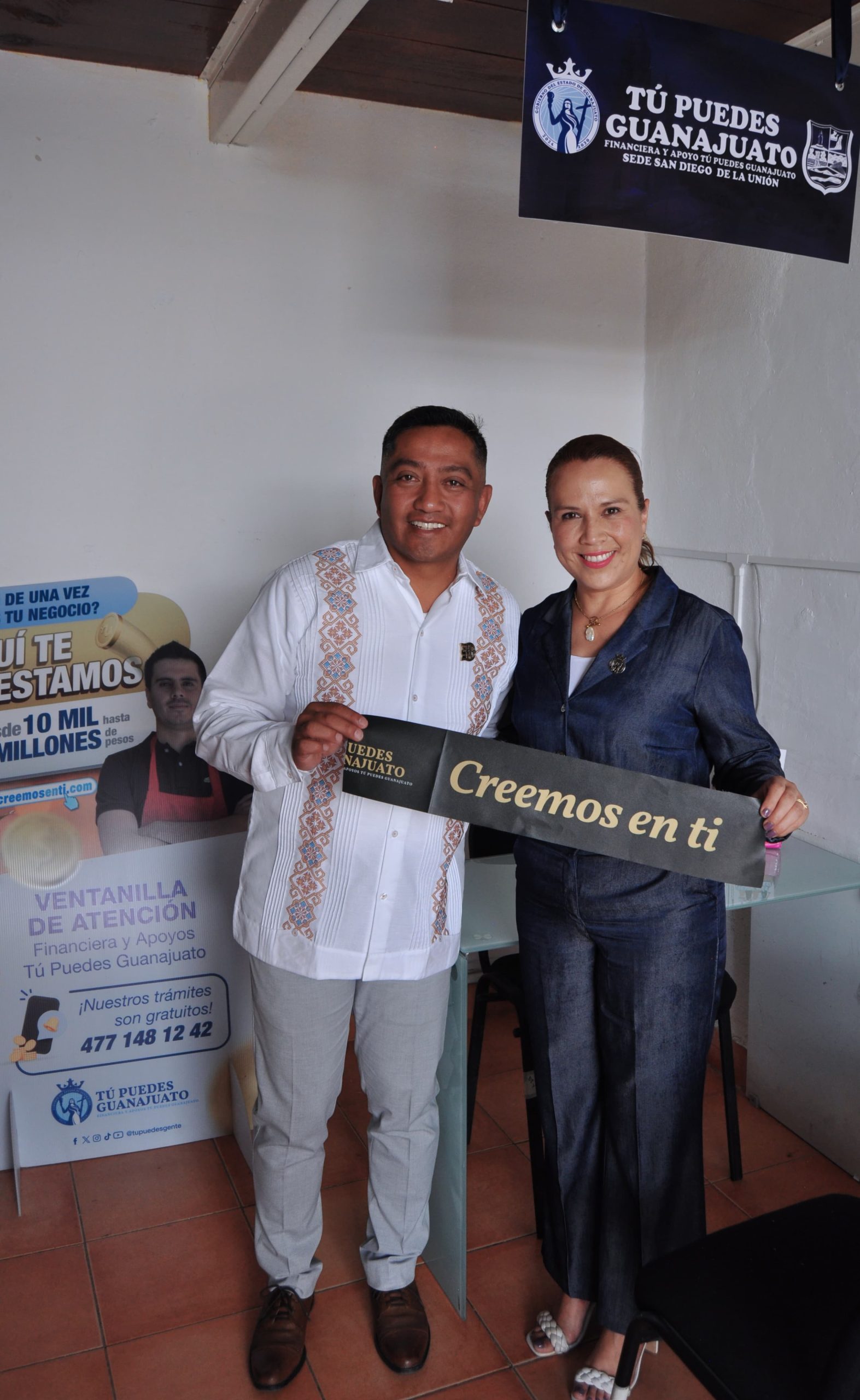 Con la apertura de una ventanilla de atención ciudadana el gobierno de la Gente llevará los servicios financieros para que los sandieguenses y personas de la región echen a andar sus negocios.