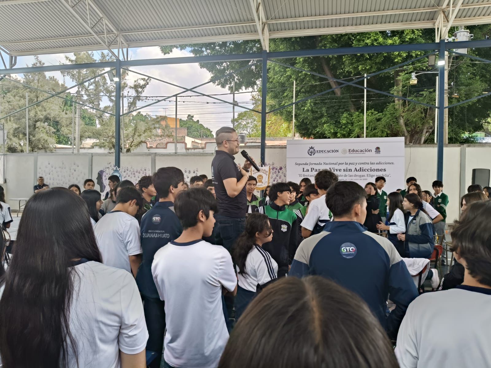 SEG impulsa Jornada por la Paz y contra las Adicciones