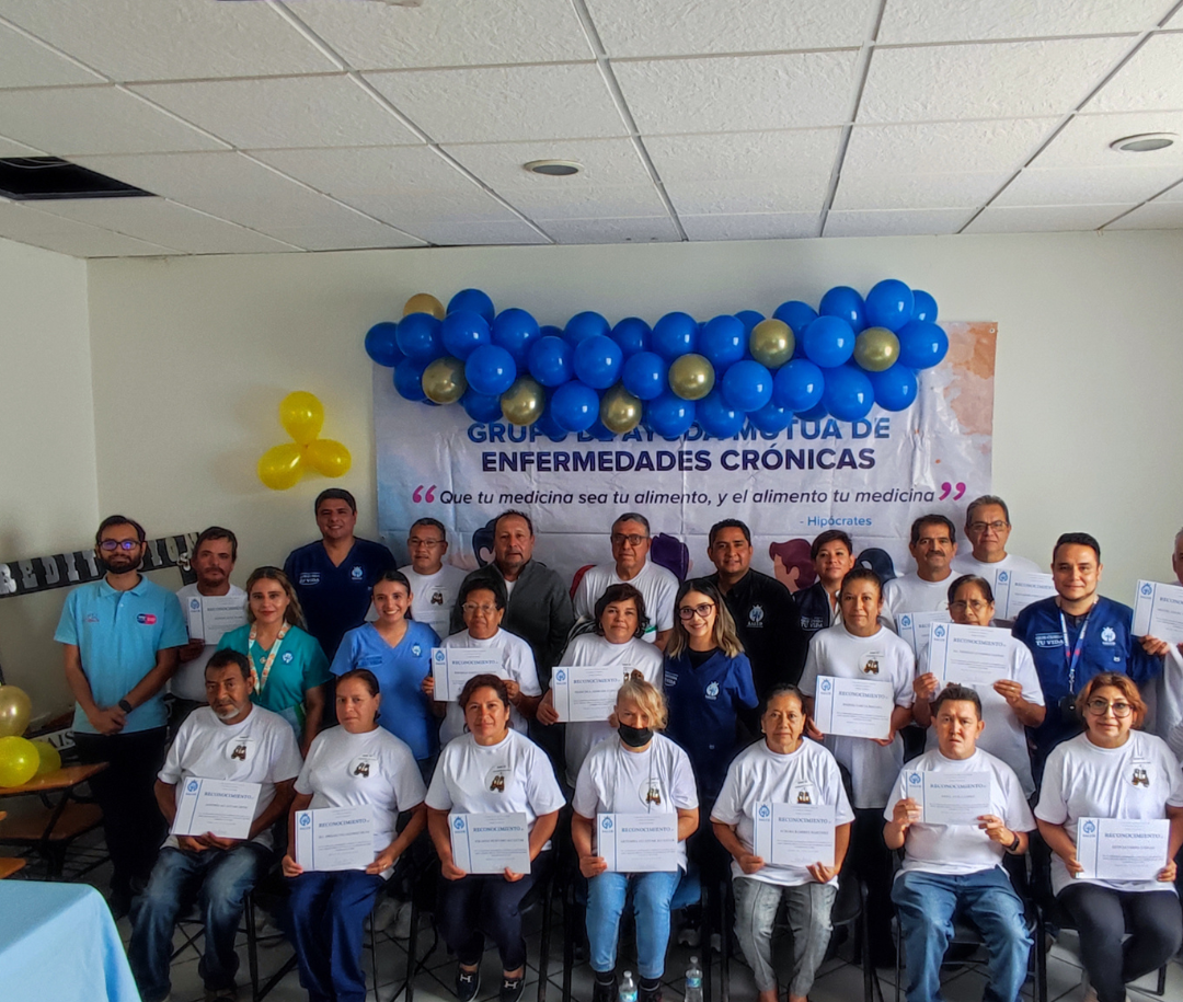 Recibe Grupo de Ayuda Mutua de Moroleón acreditación en salud.