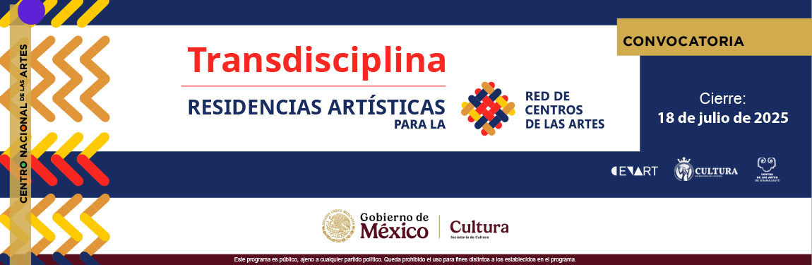 Abre la convocatoria: Itinerarios • Residencias artísticas para la Red de Centros de las Artes en el CEARG