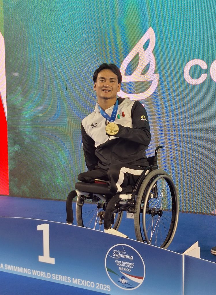 Caen las primeras cuatro medallas en el paraswiming