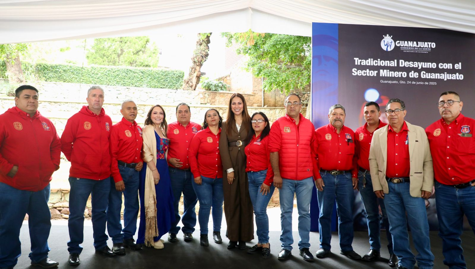 La Gobernadora Libia Dennise refrenda compromiso con el sector minero de Guanajuato