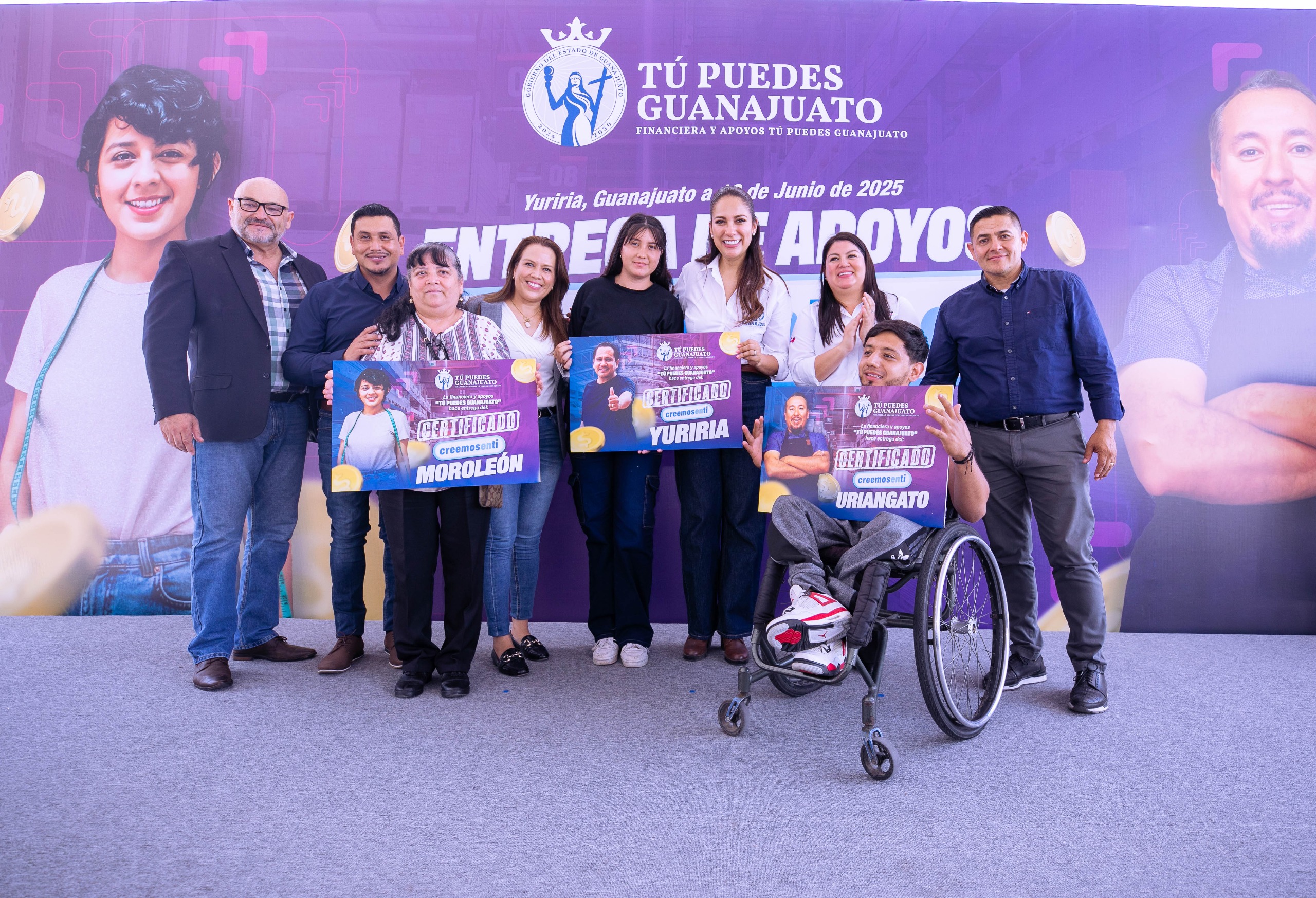 Vienen más obras y apoyos para Yuriria y Santiago Maravatío: Gobernadora