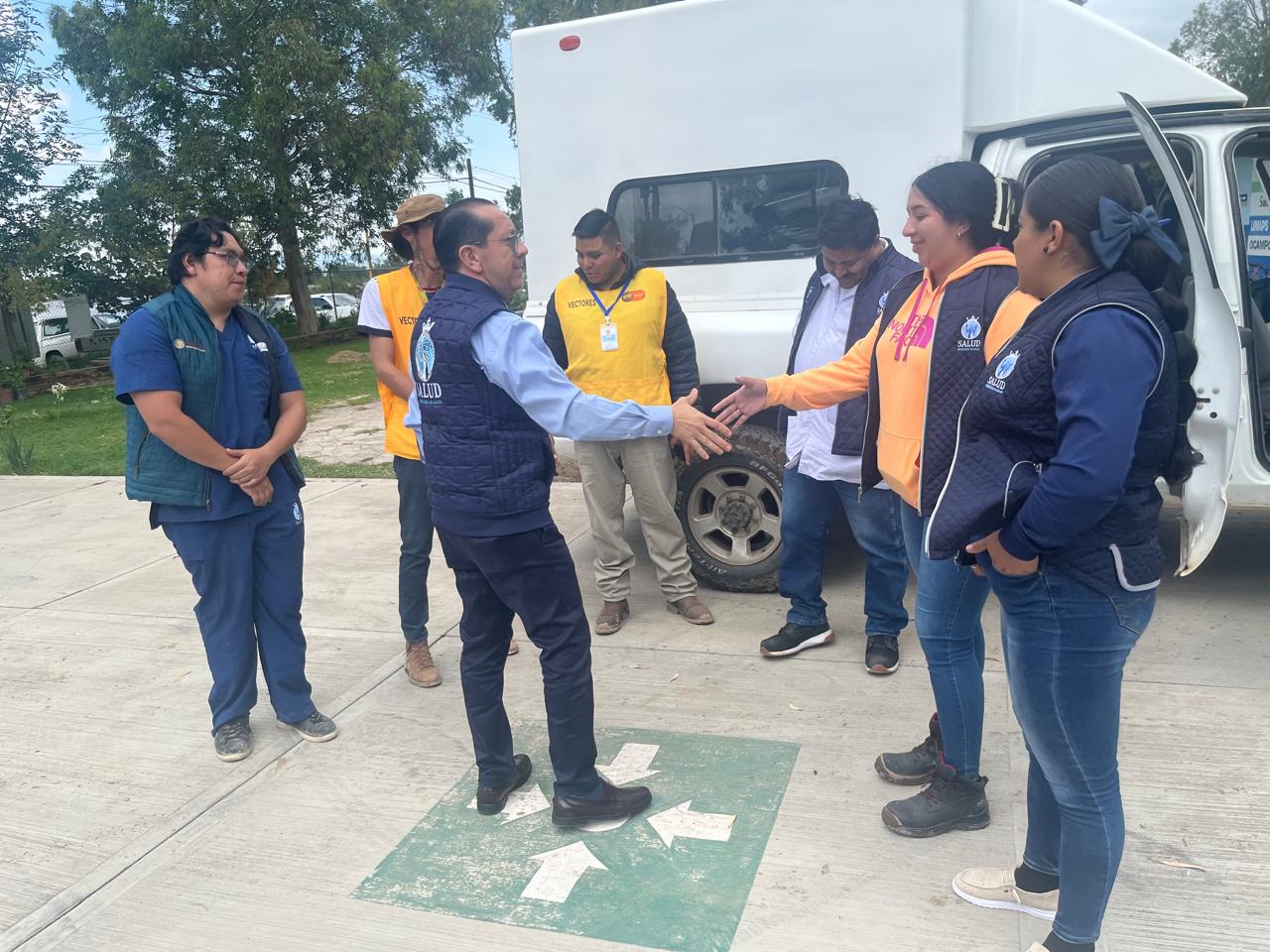 SSG extiende turnos de atención médica en Ibarra Ocampo.