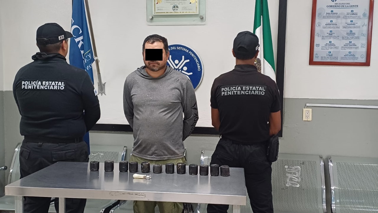Secretaría de Seguridad y Paz impide ingreso de presunta marihuana oculta en polines al Ceprereso de Celaya