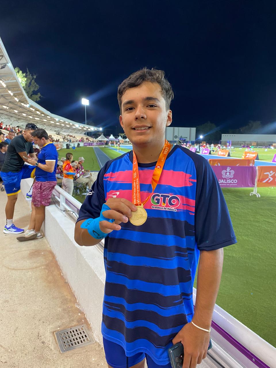 Brillan guanajuatenses en el Grand Prix de Paratletismo