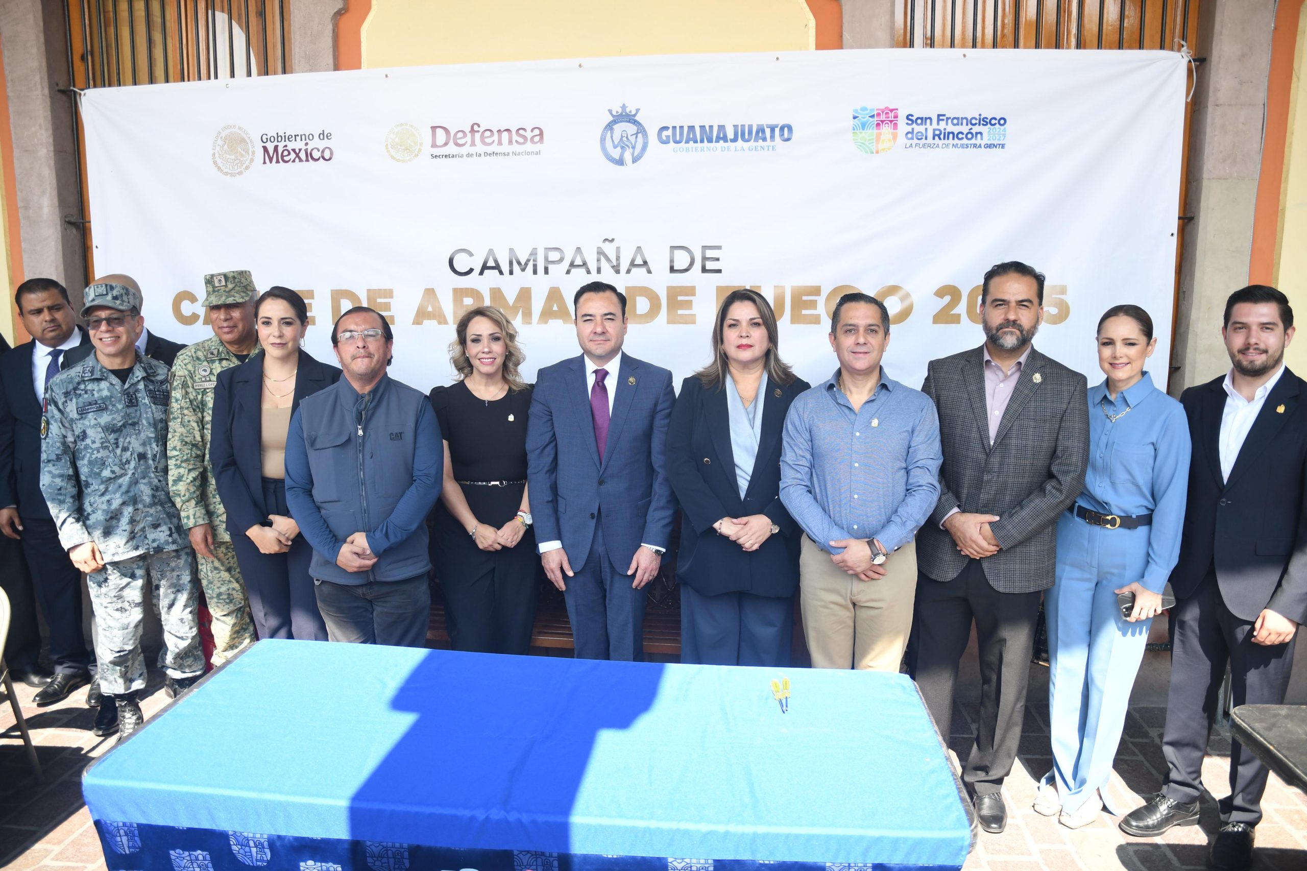 Guanajuato dice no a las armas: arranca campaña de desarme en San Francisco del Rincón