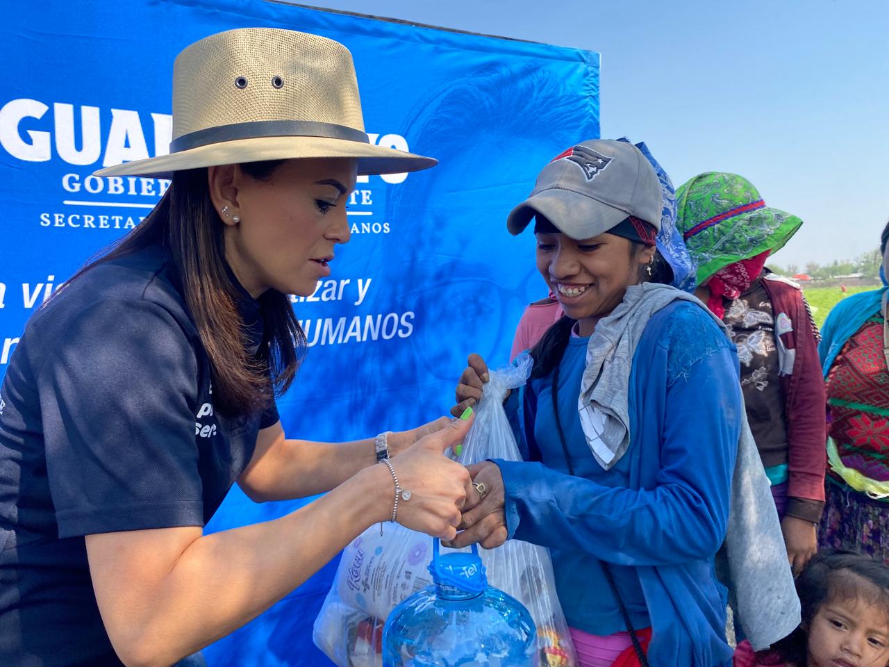 Apoya Guanajuato a personas migrantes jornaleras agrícolas