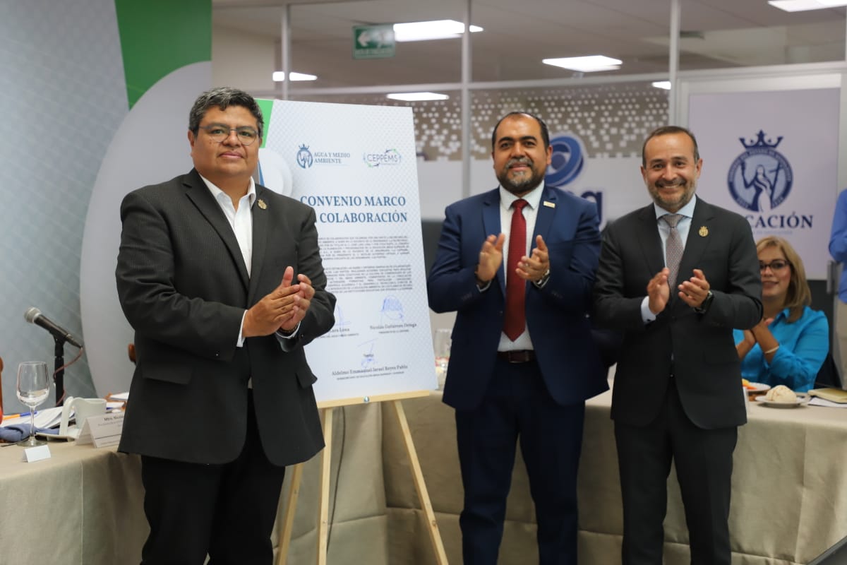 Firman Convenio CEPPEMS Gto y SAMA para Impulsar la Educación Ambiental en Media Superior