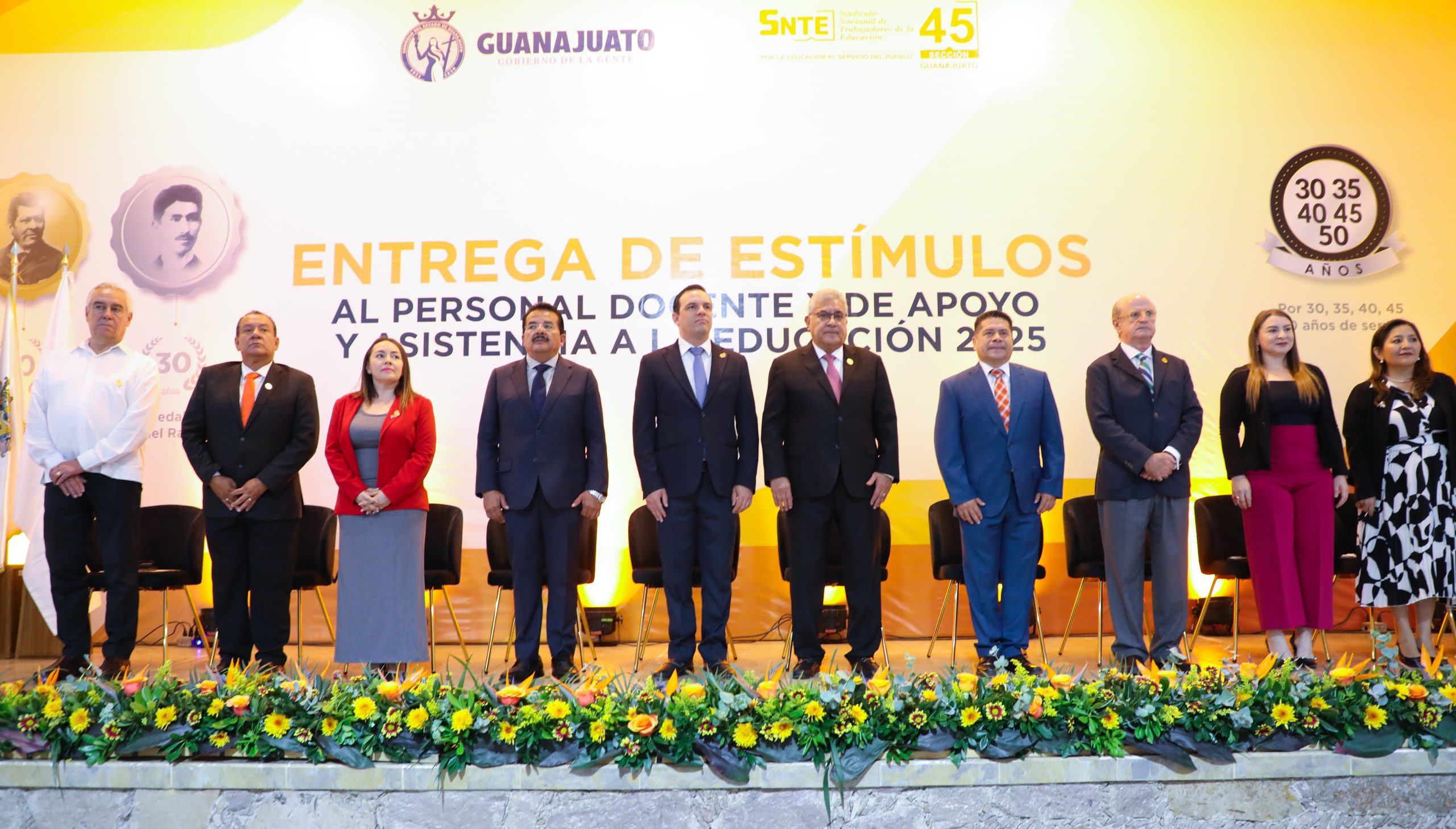 Reconoce Gobierno de la Gente  al SNTE por ser una columna vertebral para la educación en Guanajuato