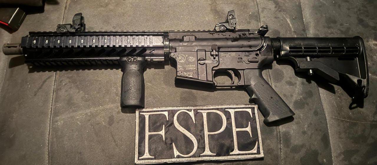 Asegura la Secretaría de Seguridad y Paz arma larga y probable droga en San Miguel de Allende