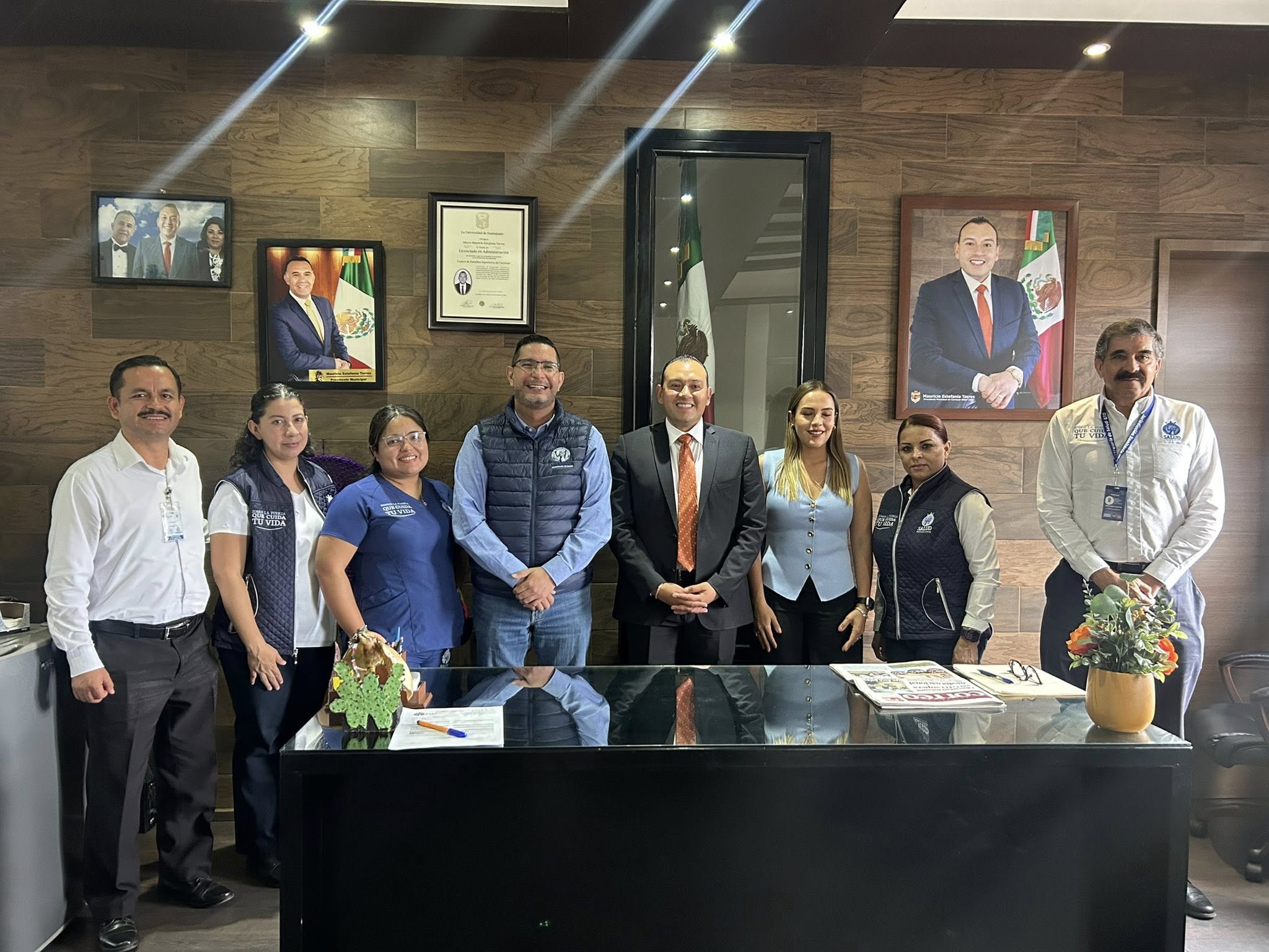 SSG acordó con el municipio de Cortazar fortalecer la prevención y promoción para la gente.