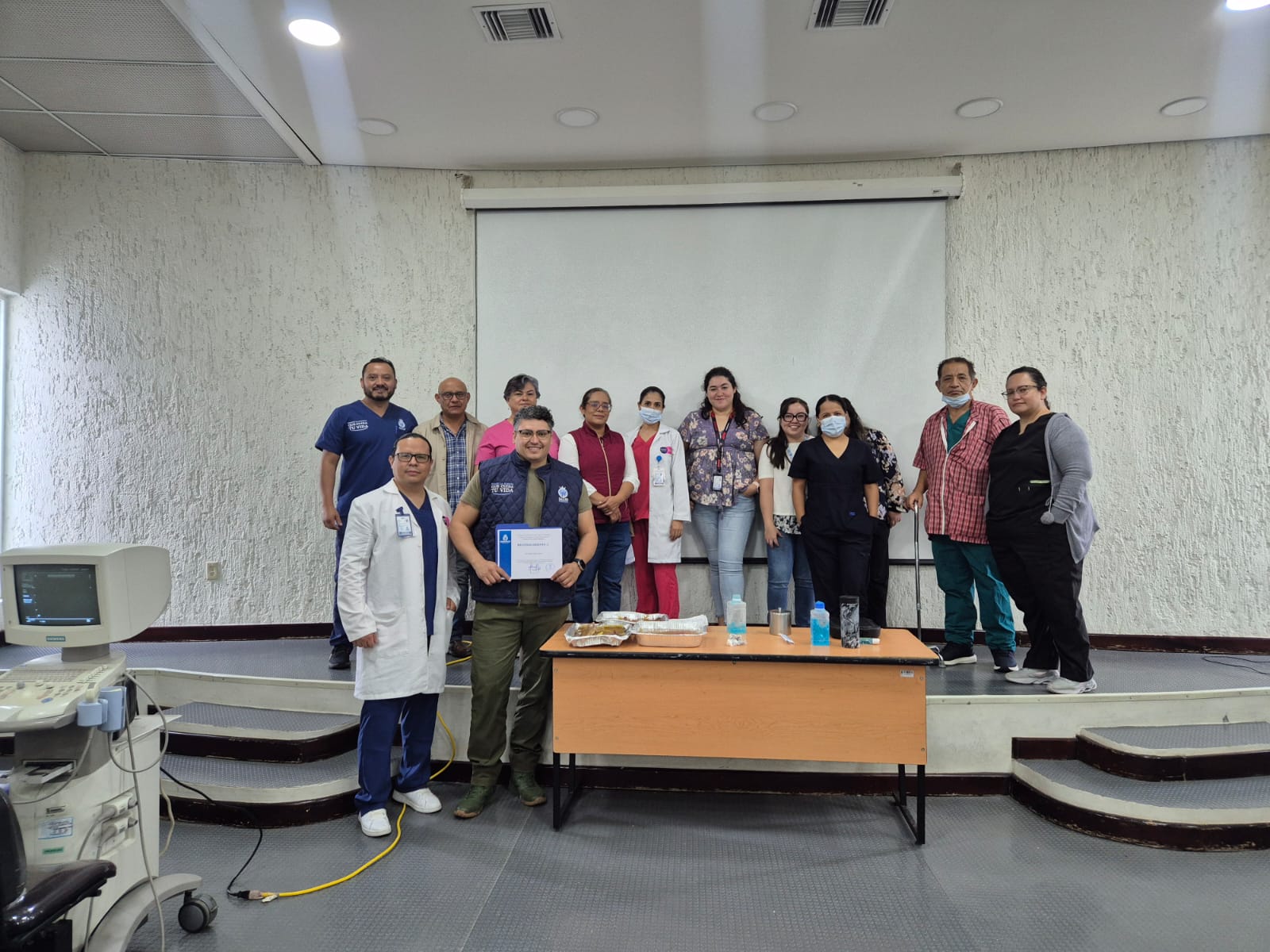 SSG realiza en Juventino Rosas una capacitación sobre Colocación de Catéter Venoso Central y Actualización en el Manejo de Líquidos.