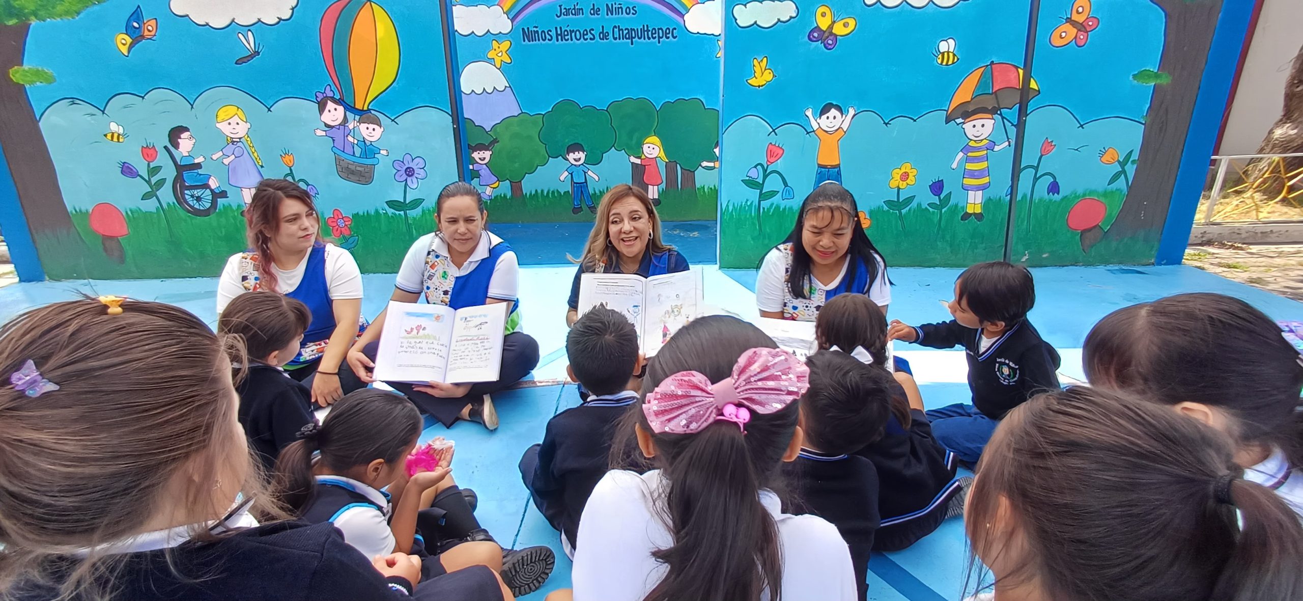 Pequeños autores en formación: fomentan la oralidad y la escritura en preescolares de Celaya