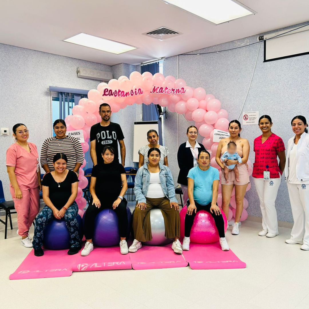 El CAISES Jaral del Progreso destacó con actividades de Semana Nacional de Lactancia Materna.