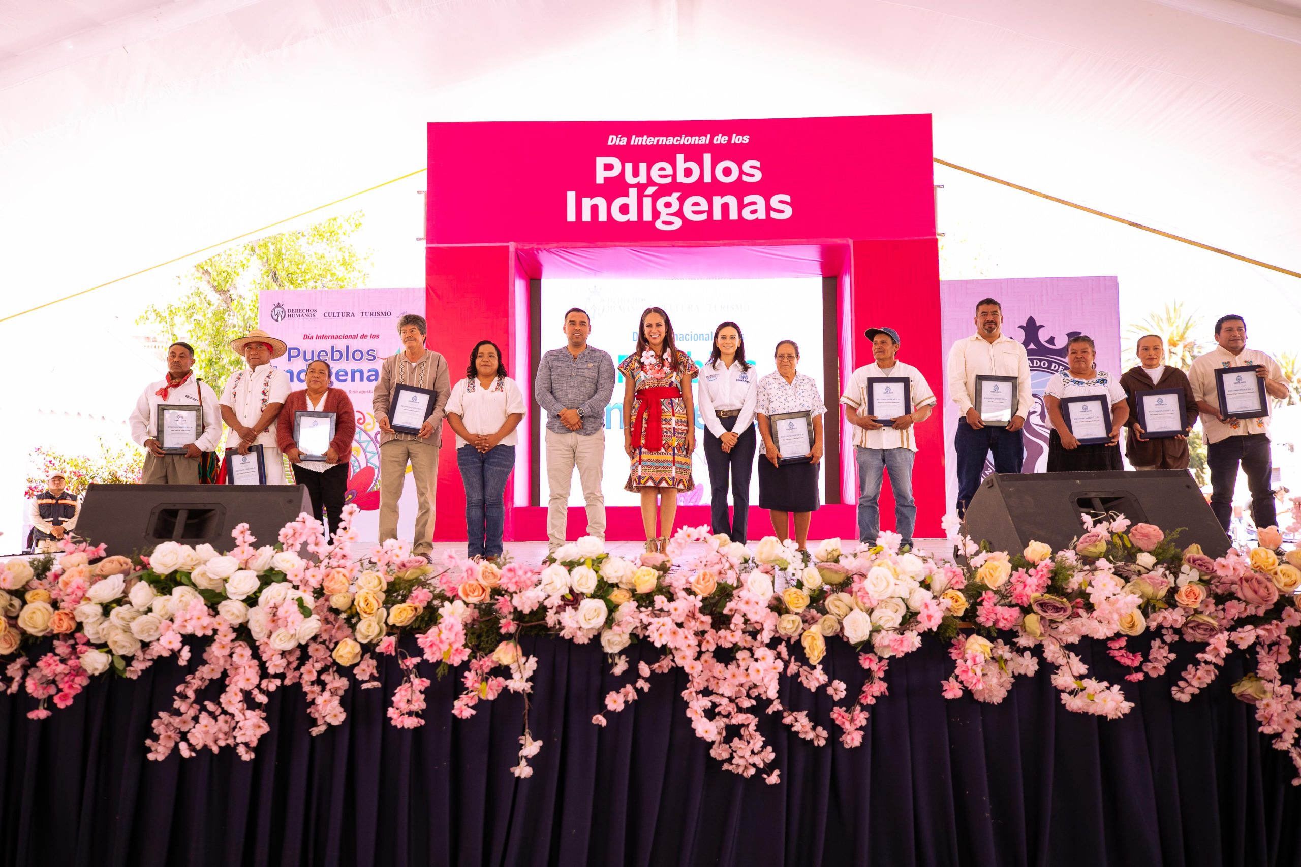 Reconoce Libia Dennise la riqueza cultural e identidad de los pueblos indígenas en Guanajuato