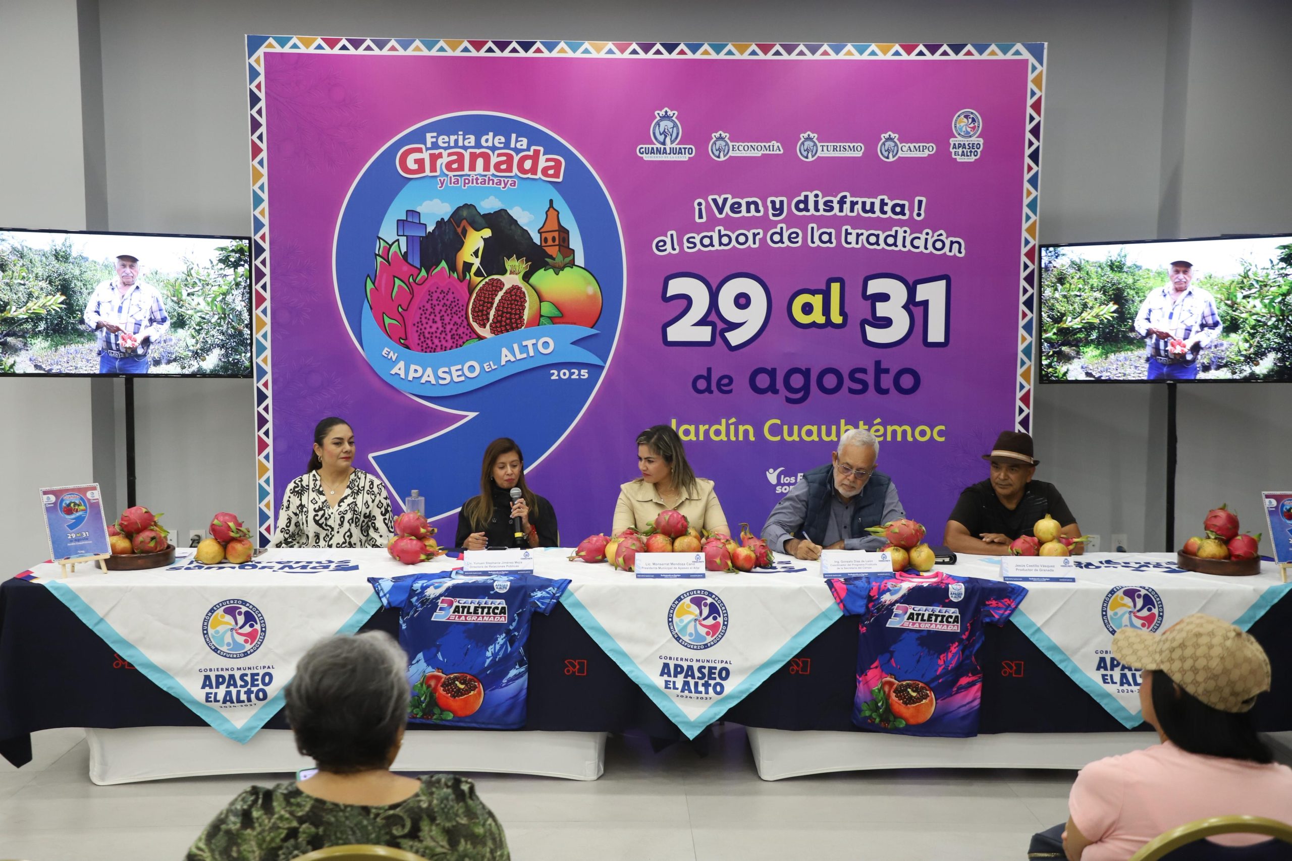 Apaseo el Alto celebra la 9ª Feria de la Granada y la Pitahaya