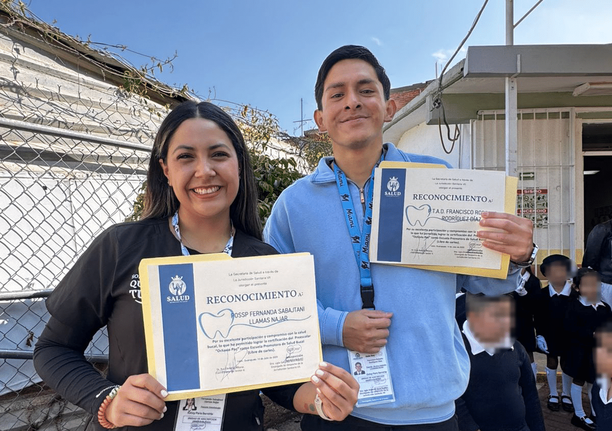 SSG certificó en el ciclo escolar pasado a la primaria Octavio Paz del municipio de León.
