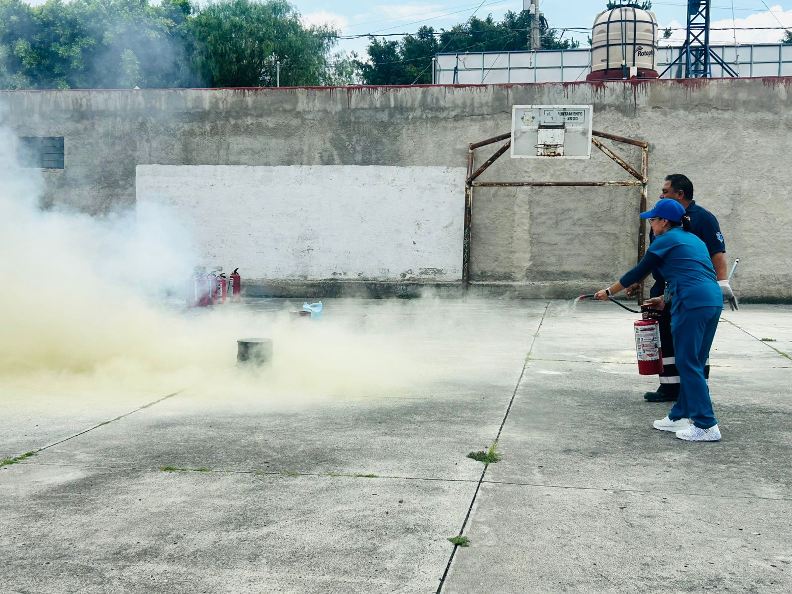 SSG implementó una capacitación en prevención, combate y extinción de incendios.