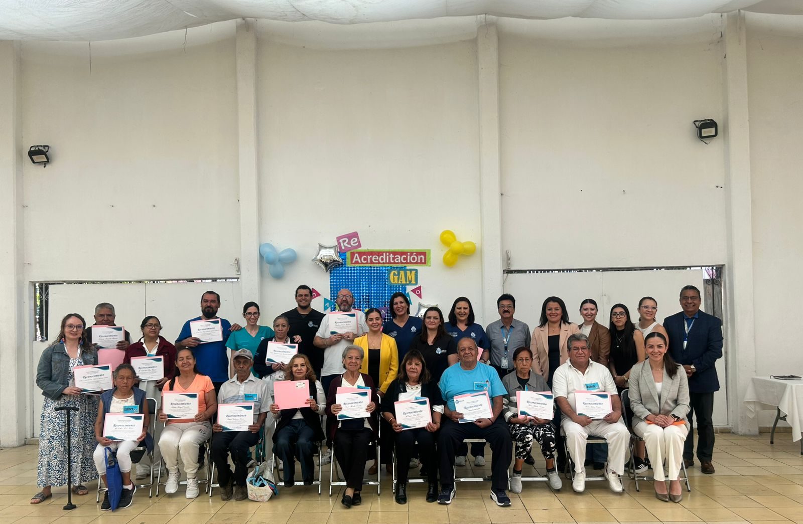 El Grupo GAM “Cambiando mi Vida” logró la reacreditación en salud tras un exitoso proceso de mejora.