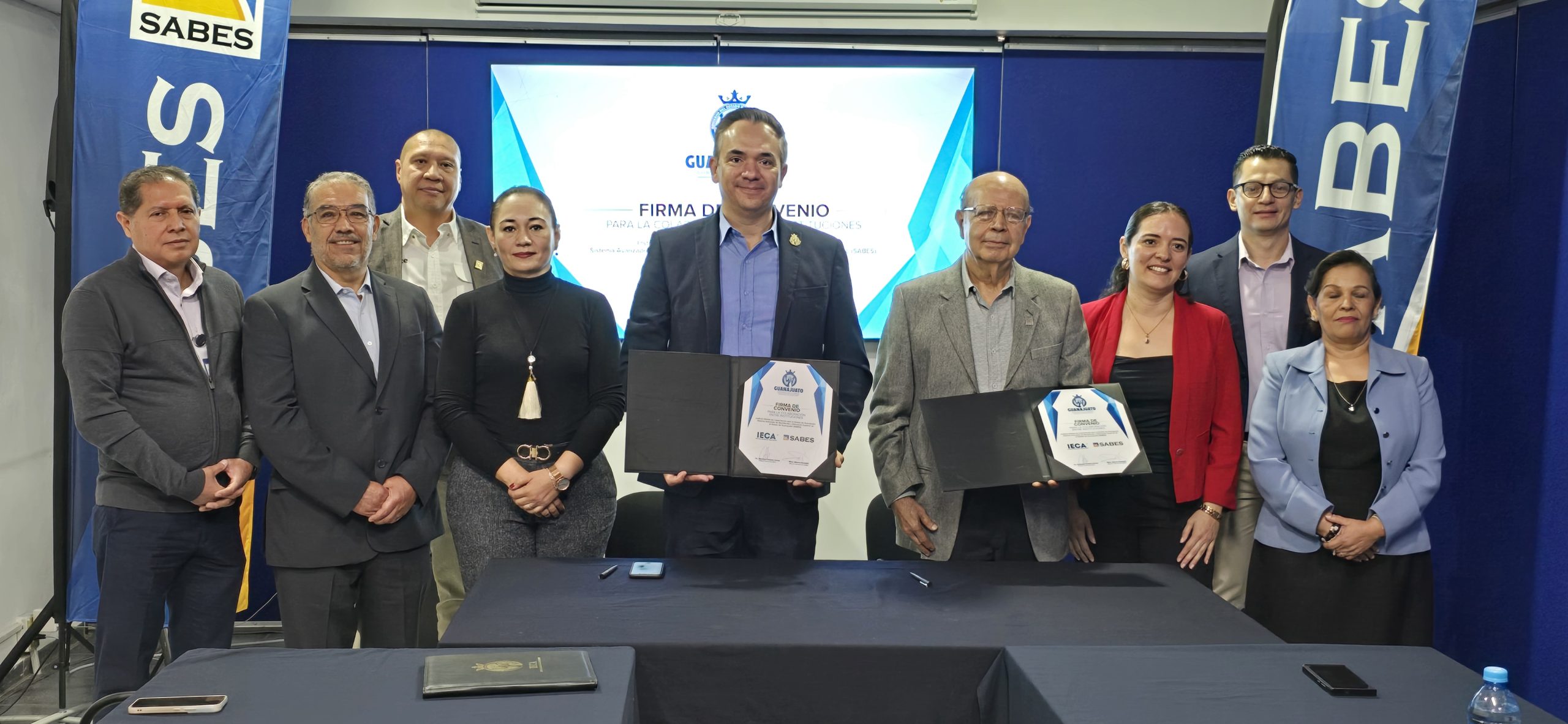 Refrendan IECA y SABES alianza para fortalecer la formación y la capacitación en Guanajuato
