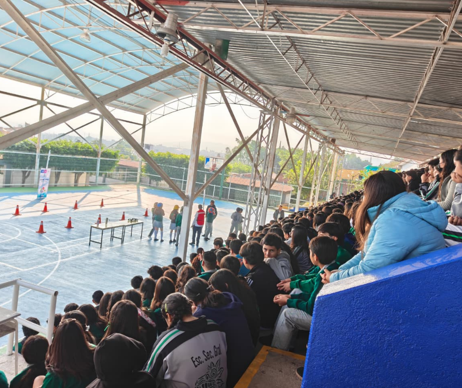 SSG concientiza a las juventudes de Valle de Santiago sobre accidentes viales y su prevención.