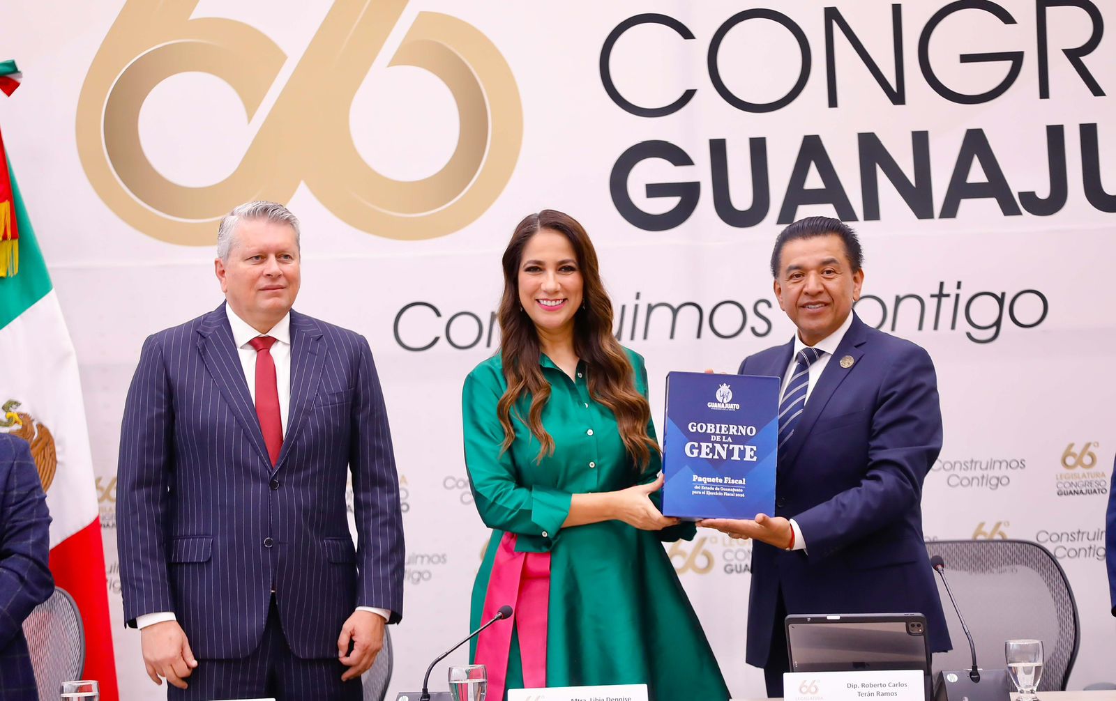Entrega Gobernadora el Paquete Fiscal 2026 al Congreso del Estado ...