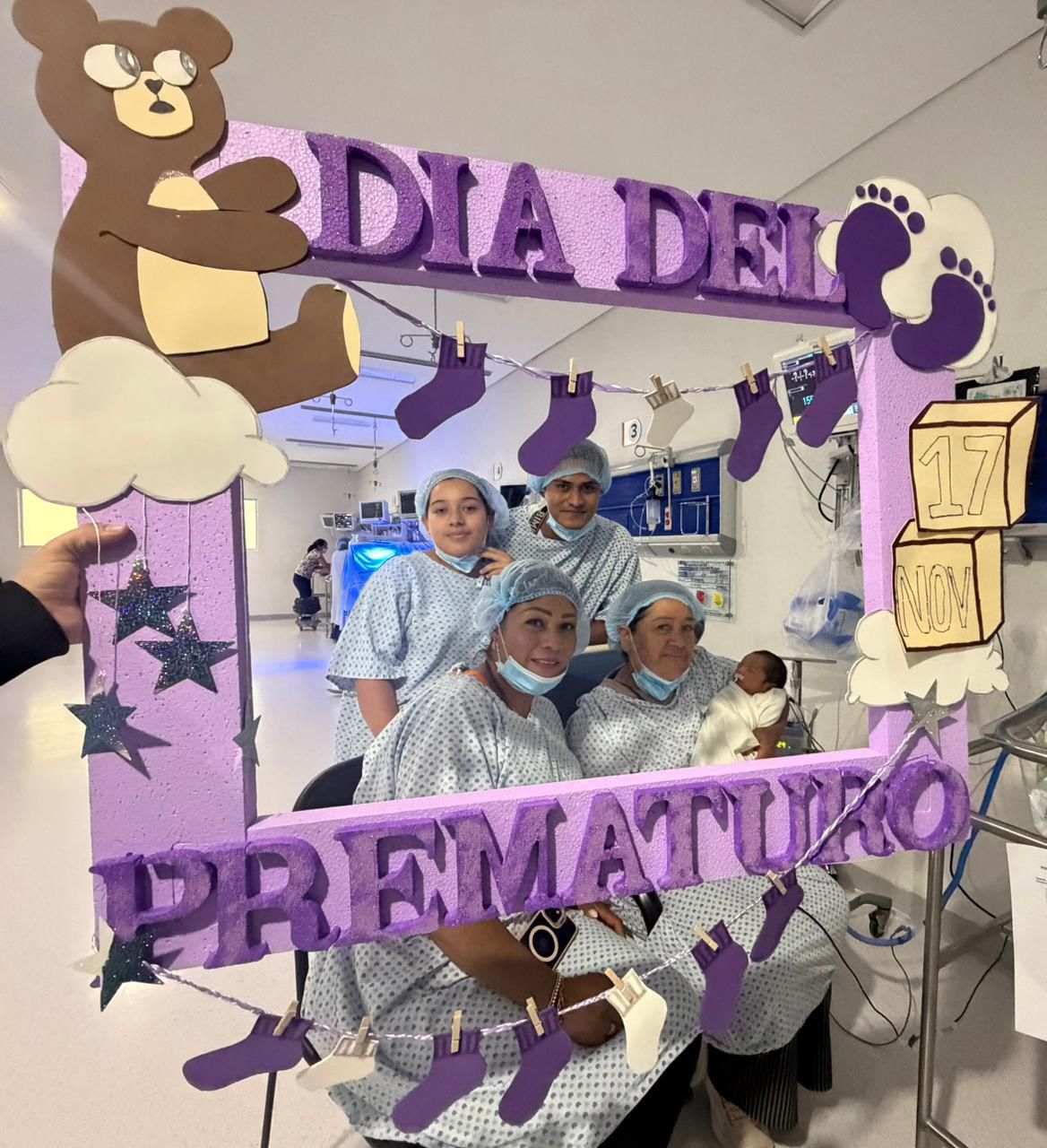 El Hospital General León incrementa la atención y el cuidado del recién nacido prematuro.