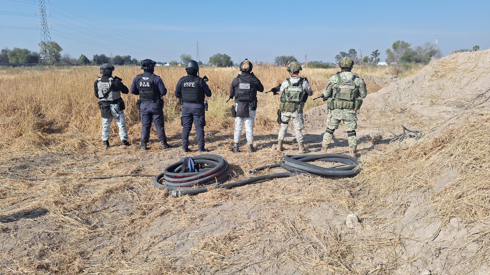 Asegura Secretaría de Seguridad y Paz dos tomas clandestinas y 48 mil litros de hidrocarburo