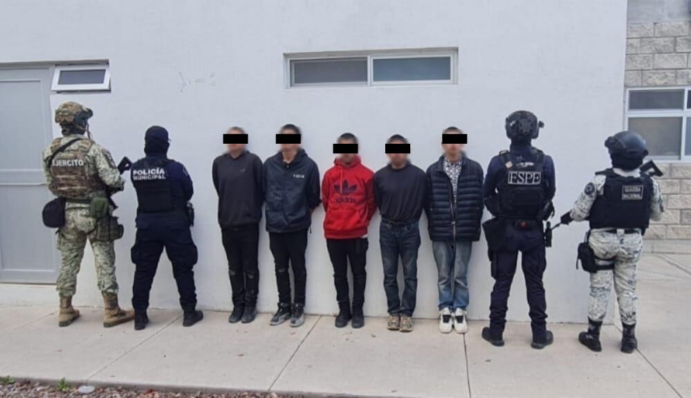 Detiene Secretaría de Seguridad y Paz a cinco presuntos generadores de violencia en San José de  Iturbide 