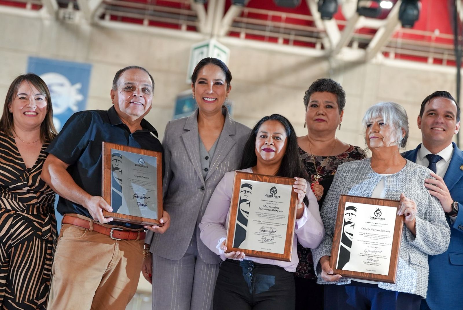 Reconoce Gobernadora trayectoria de las y los jubilados de Guanajuato