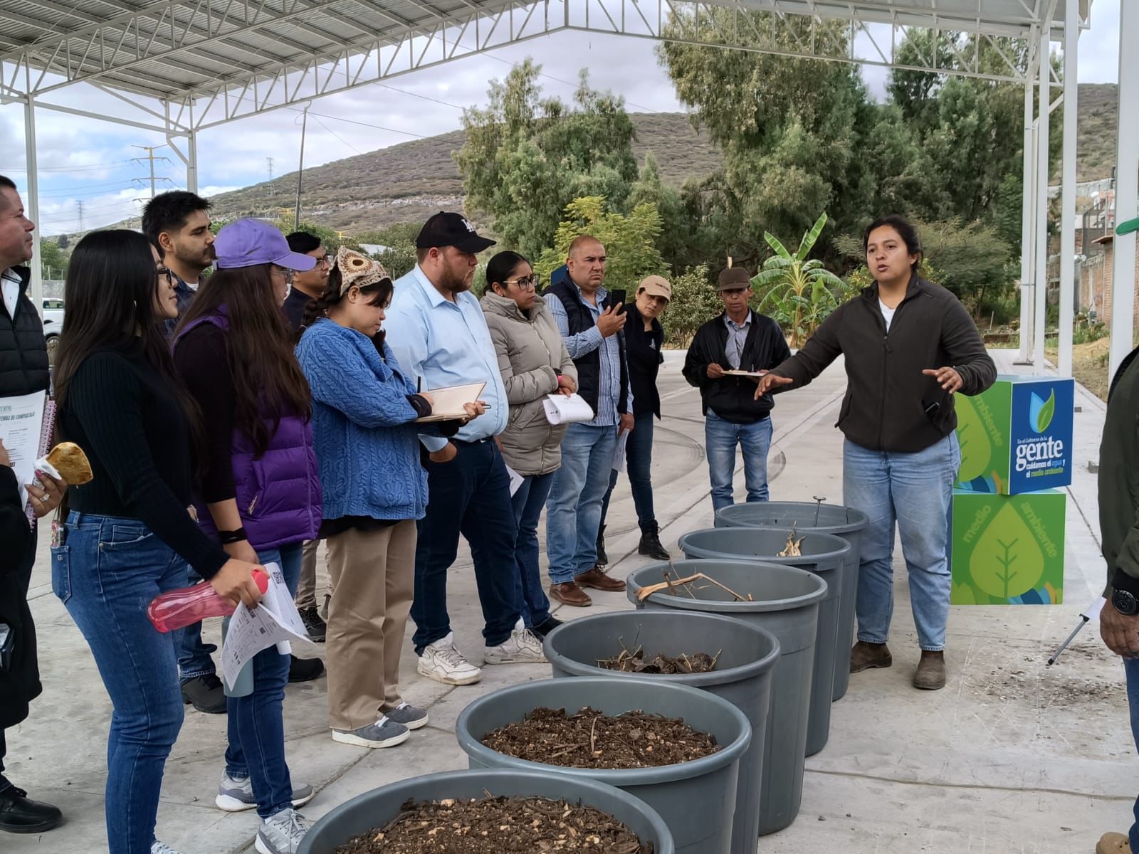 Promueven buenas prácticas en manejo integral de residuos orgánicos